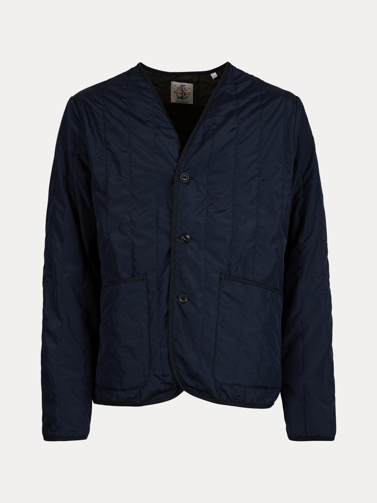 Overshirt Coreana in Trapunta C411 BLU Seadog