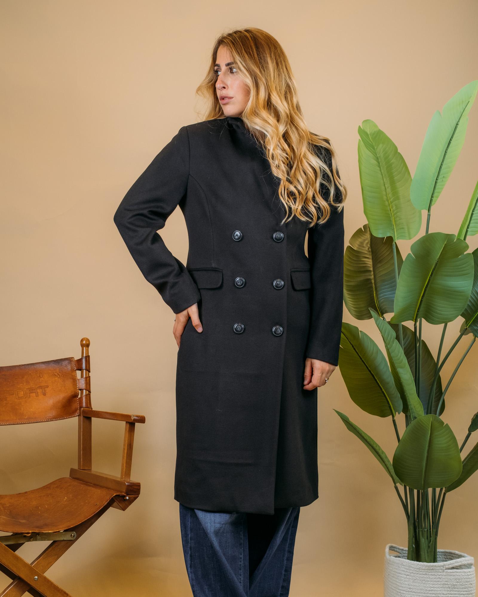 Doppiopetto Lungo 176CP99 NERO Fabiana B. 