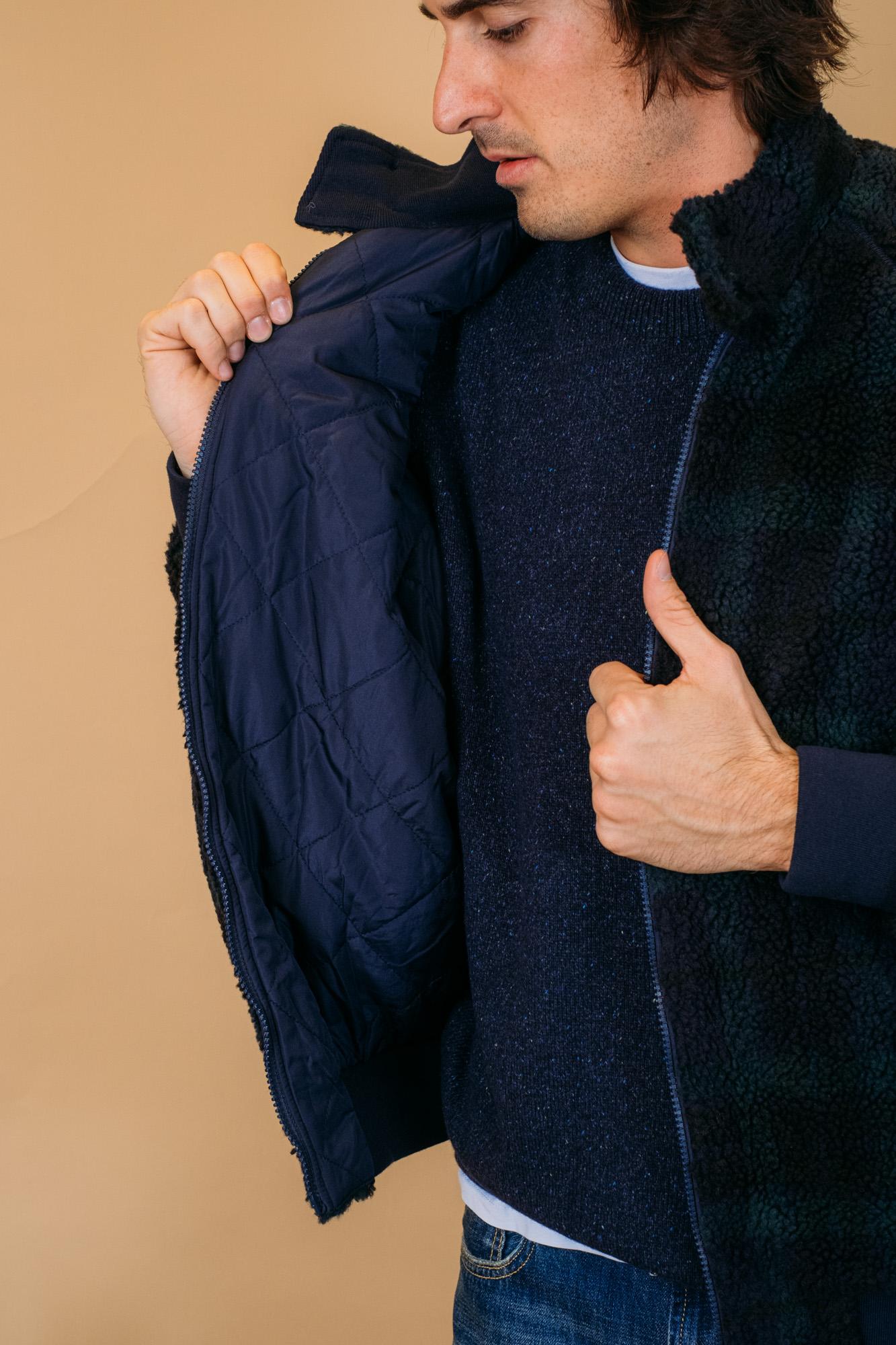 Curly Fleece G9 BRFEL0034UT27331423 BLACKWATCH Baracuta 