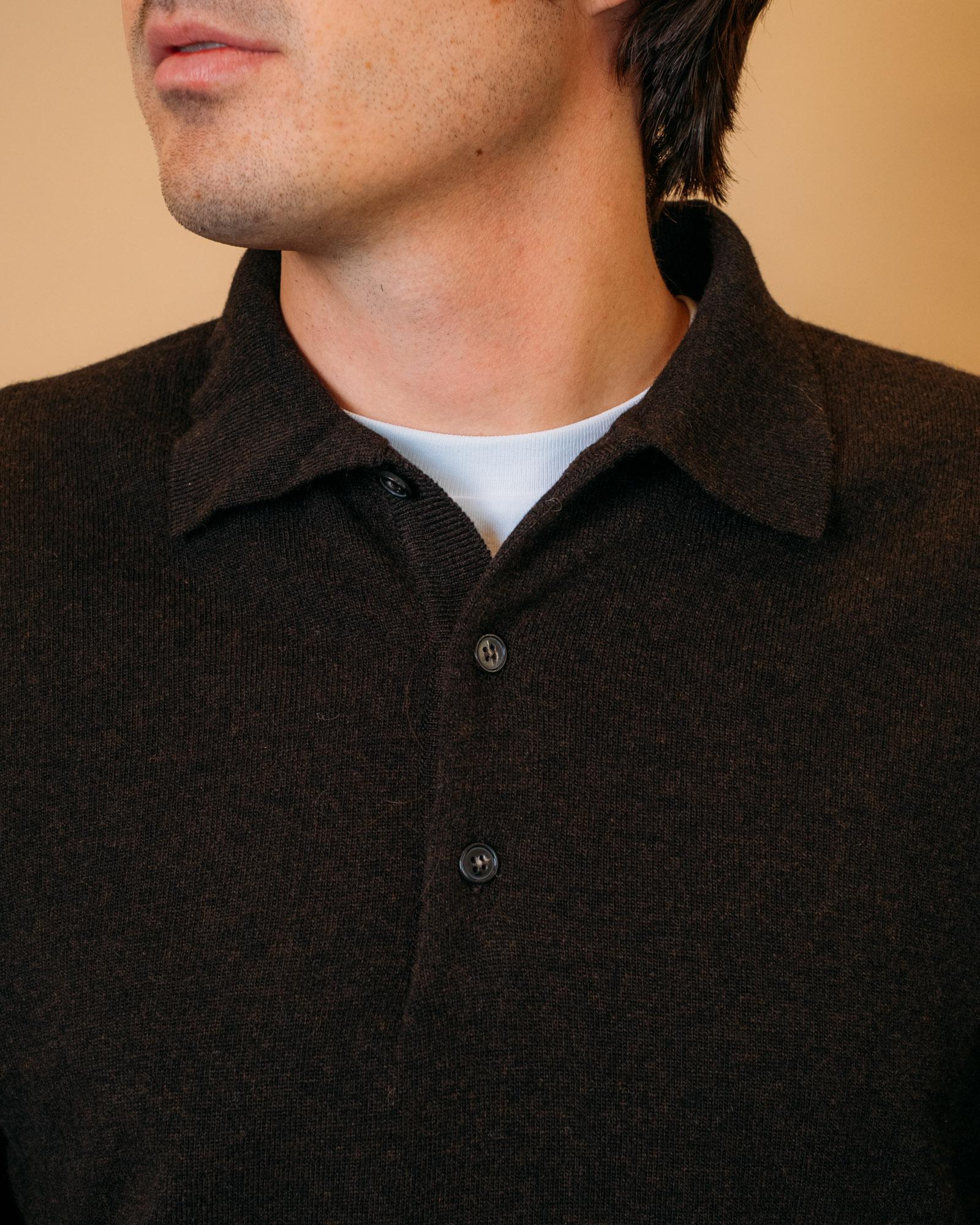 Polo in Lana e Cashmere 1859102 220 Gaffi 