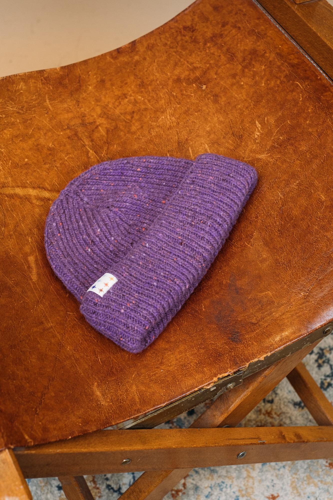 Cap Dolomiti CAP DOLOMITI BOTTONATO VIOLA Wooden 