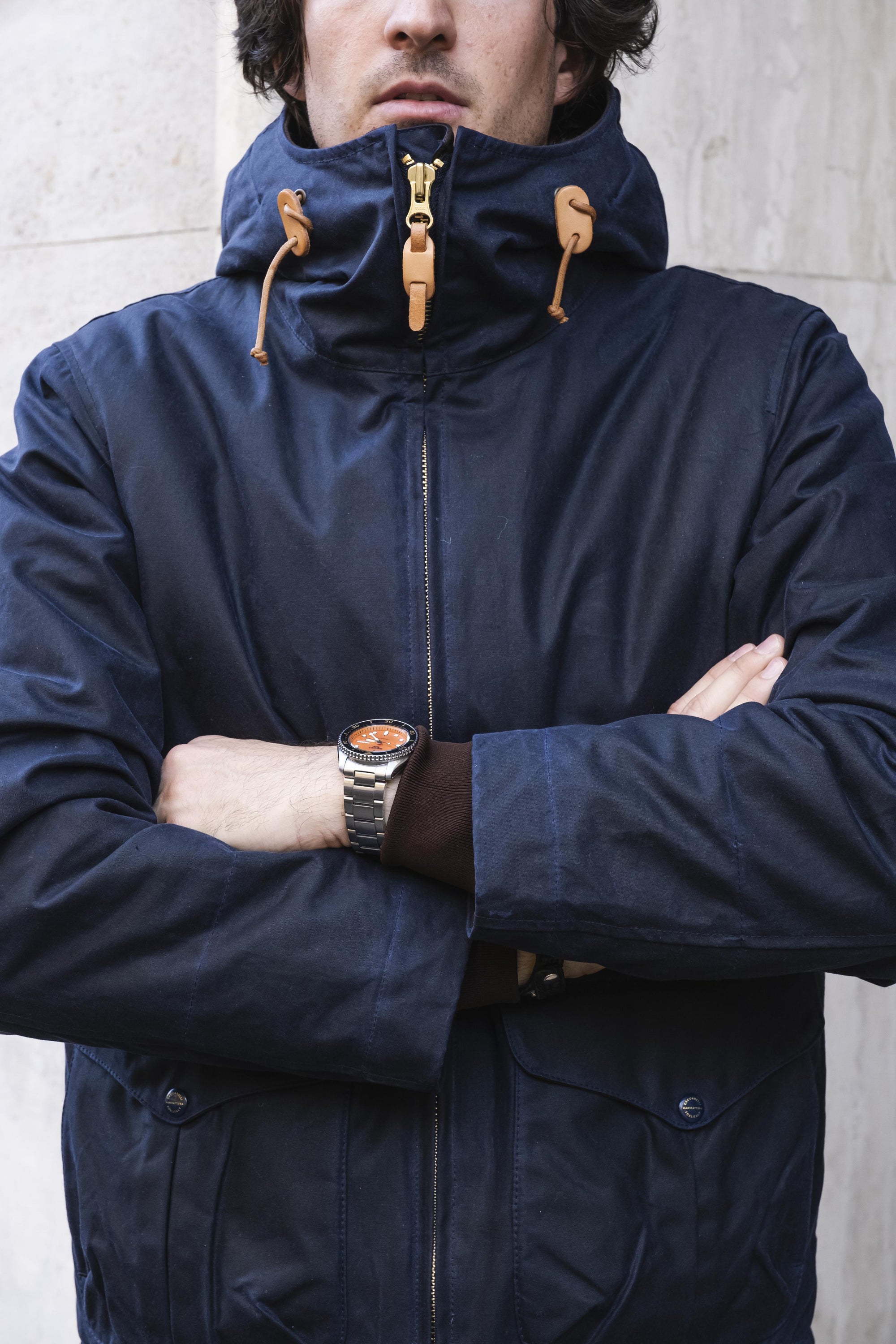 Blazer Coat 7066NAVY NAVY Manifattura Ceccarelli 