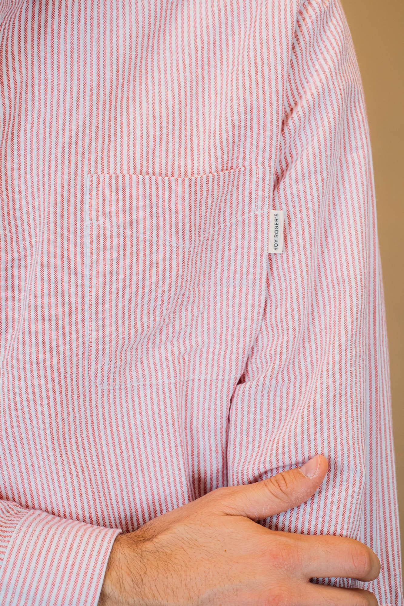 Shirt Botton Down Oxford RRU90059CG350124 C0272 Roy Roger's