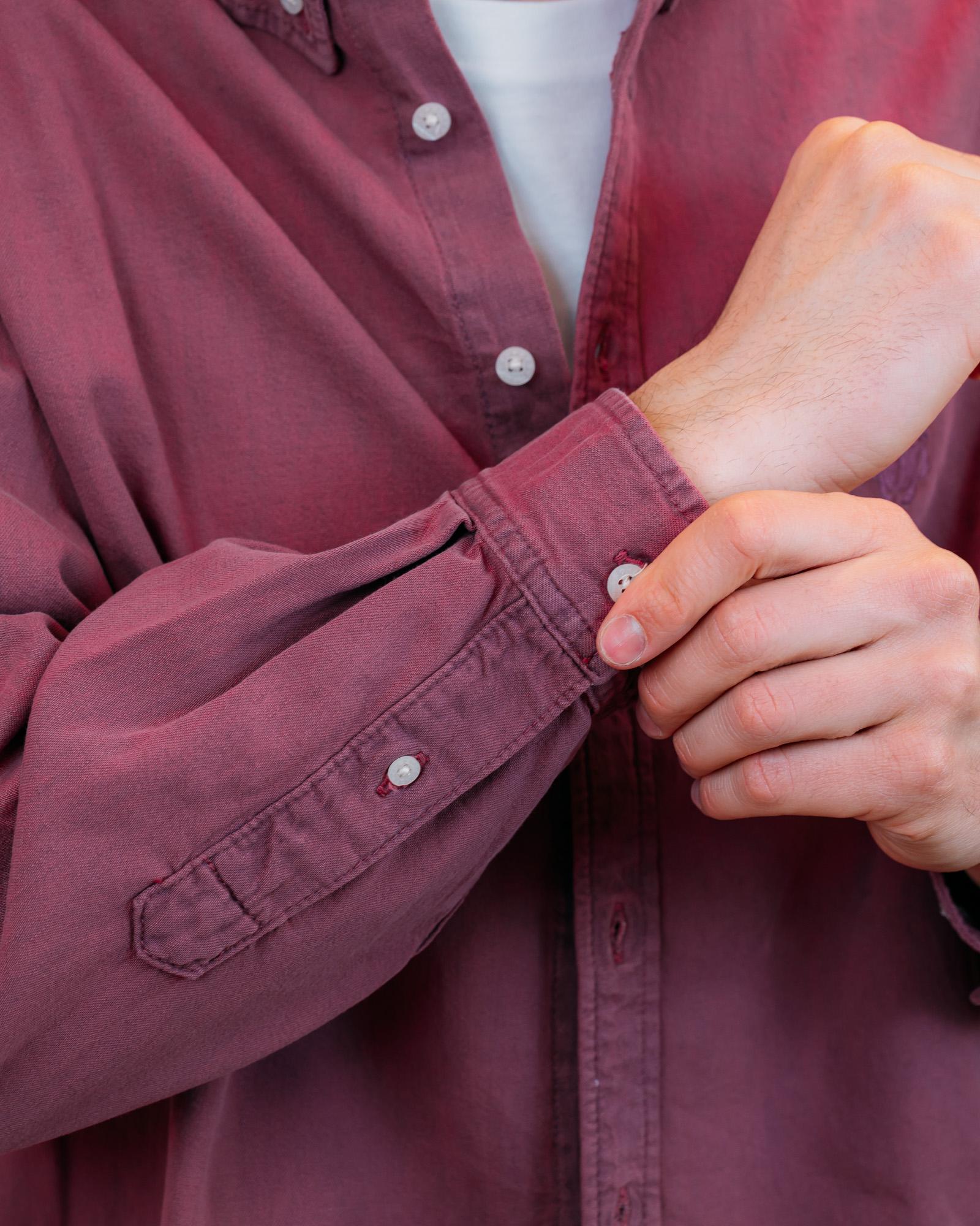 Camicia Arlo Red Plum I036463 01.9L Edwin 