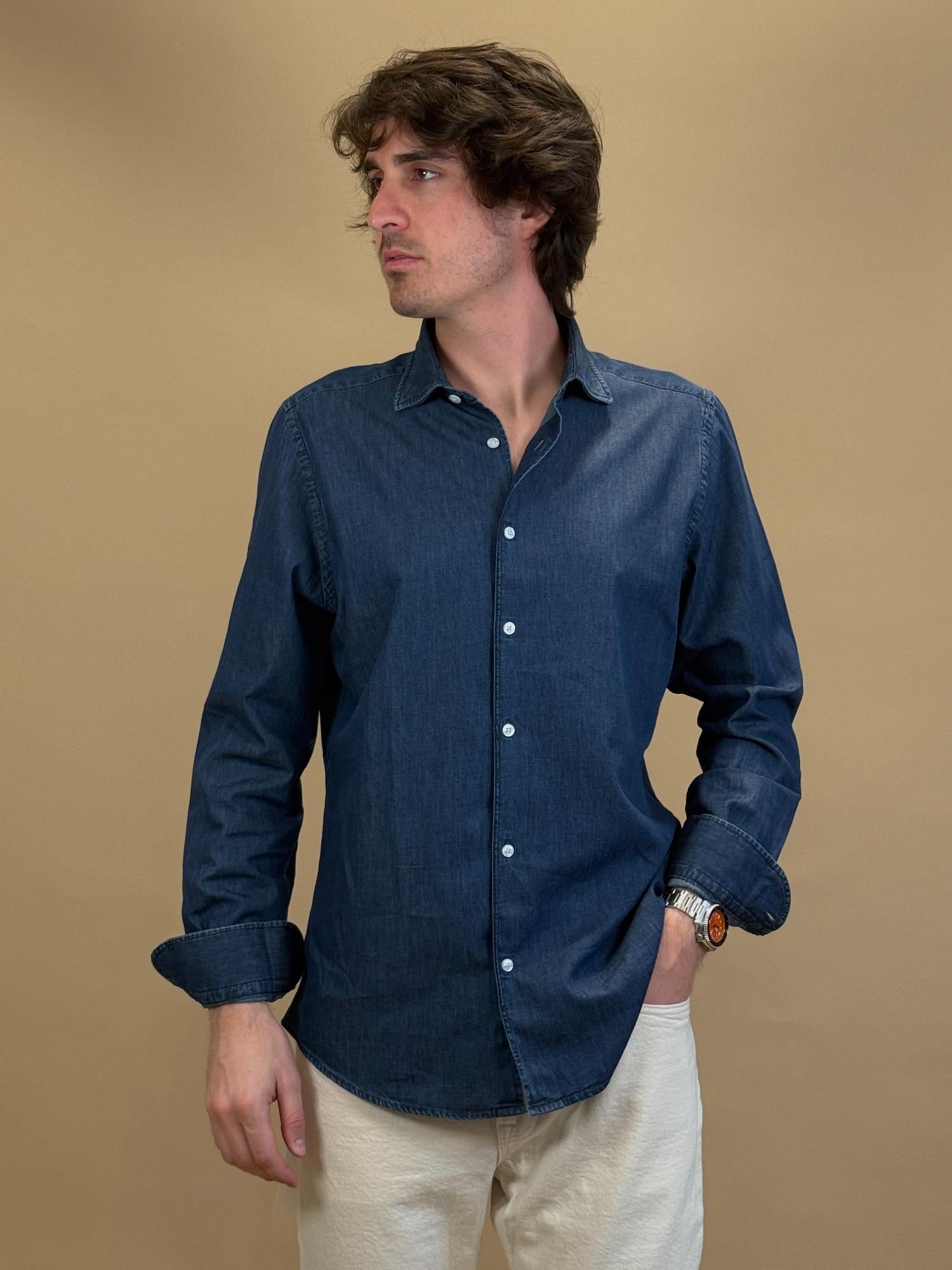 Camicia in Denim 2830257 01_03 Portofiori