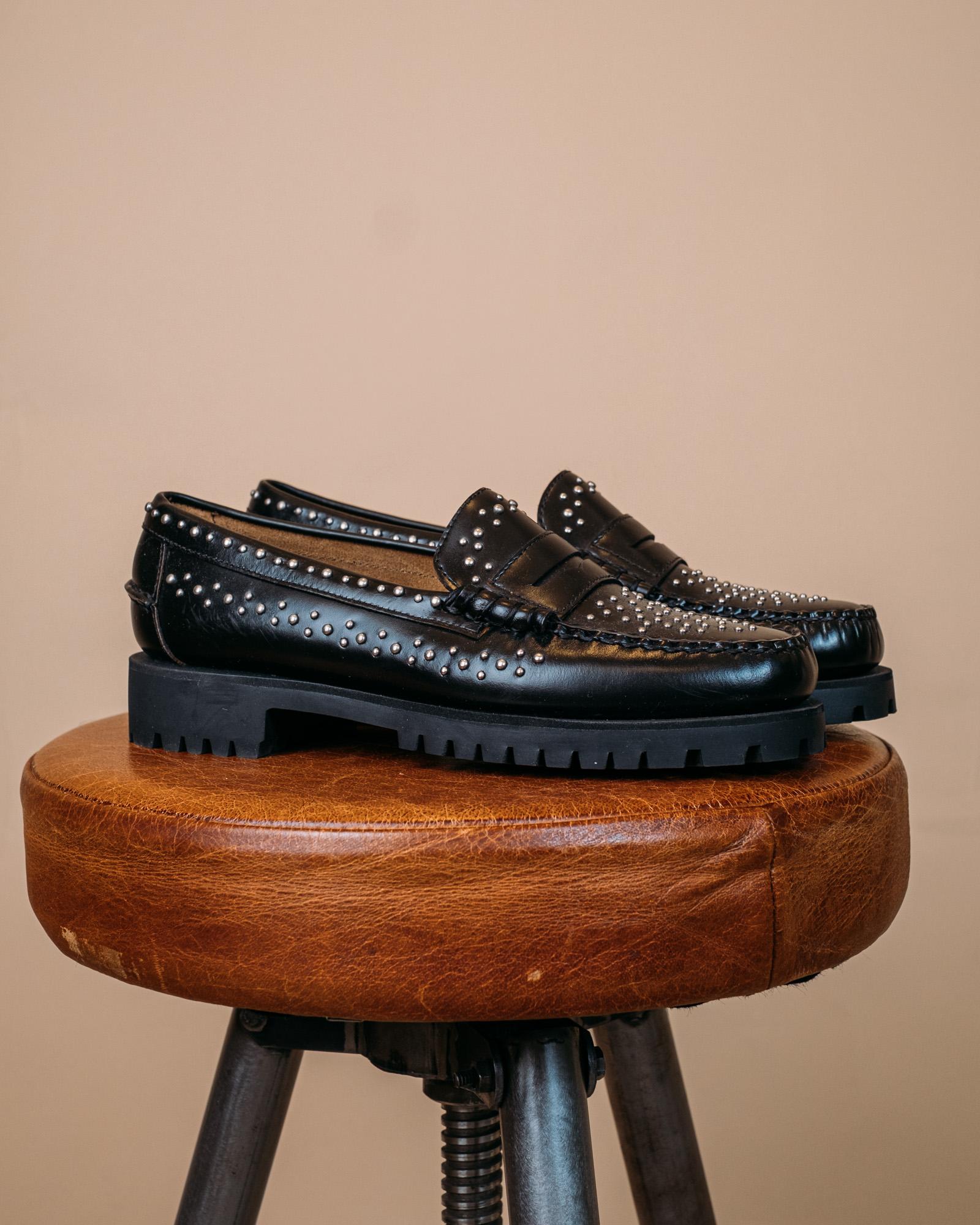 Mocassini Dan Lug Studs Black 731278W902 BLACK Sebago 