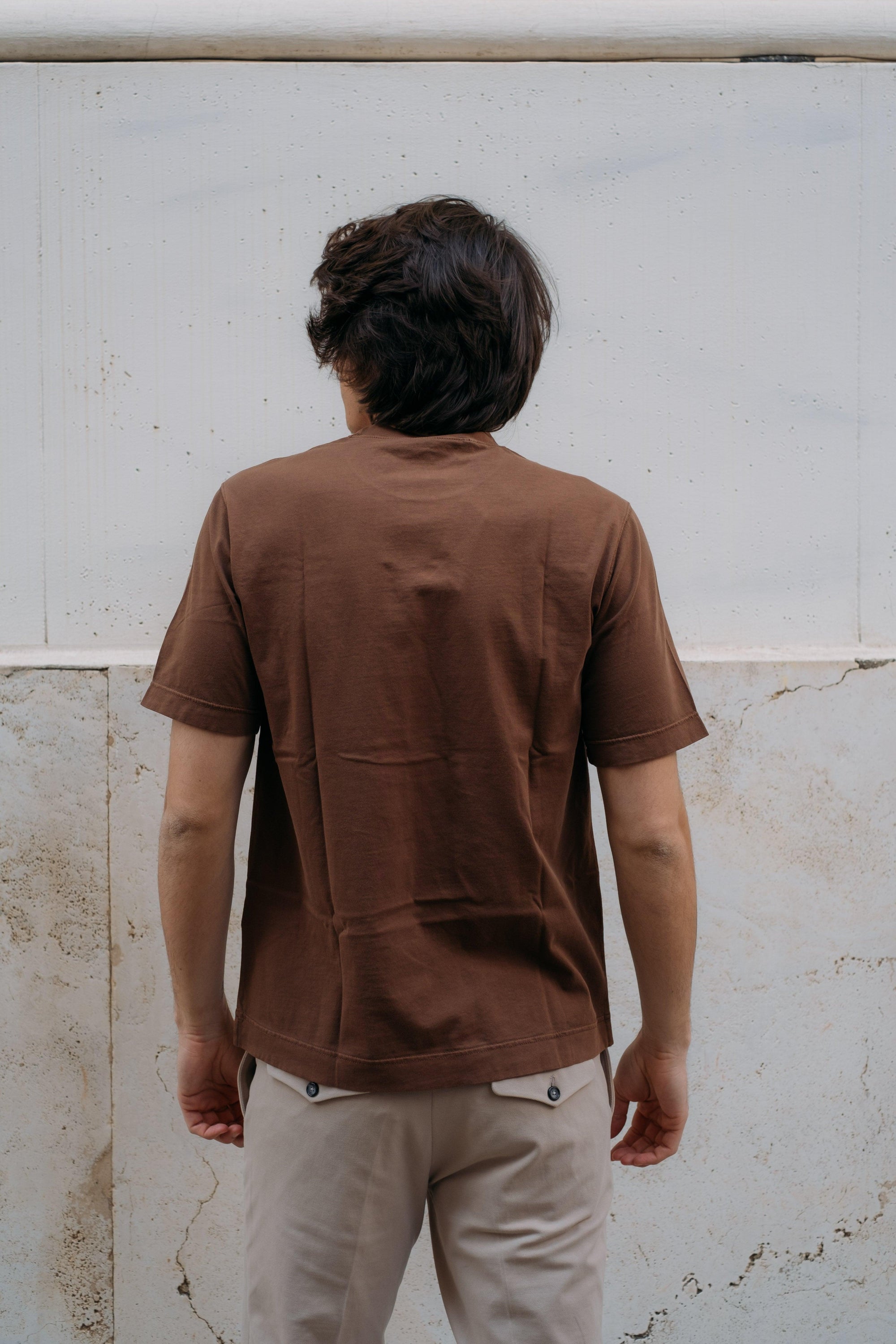 T-shirt Raglan in Jersey CN4300764 CACAO Circolo 1901