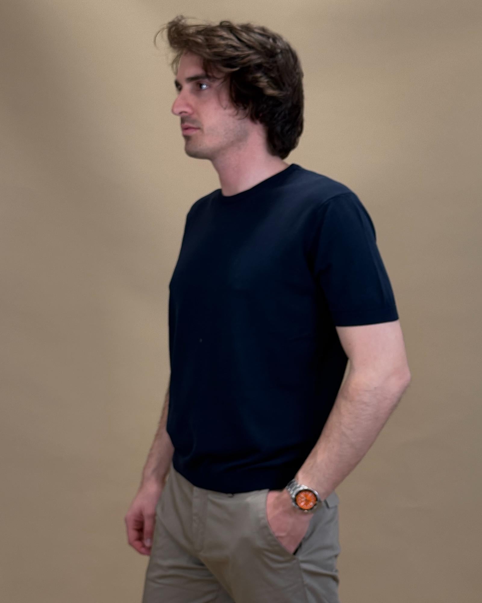 T-shirt in Filo 56063Y 60 Gaffi 