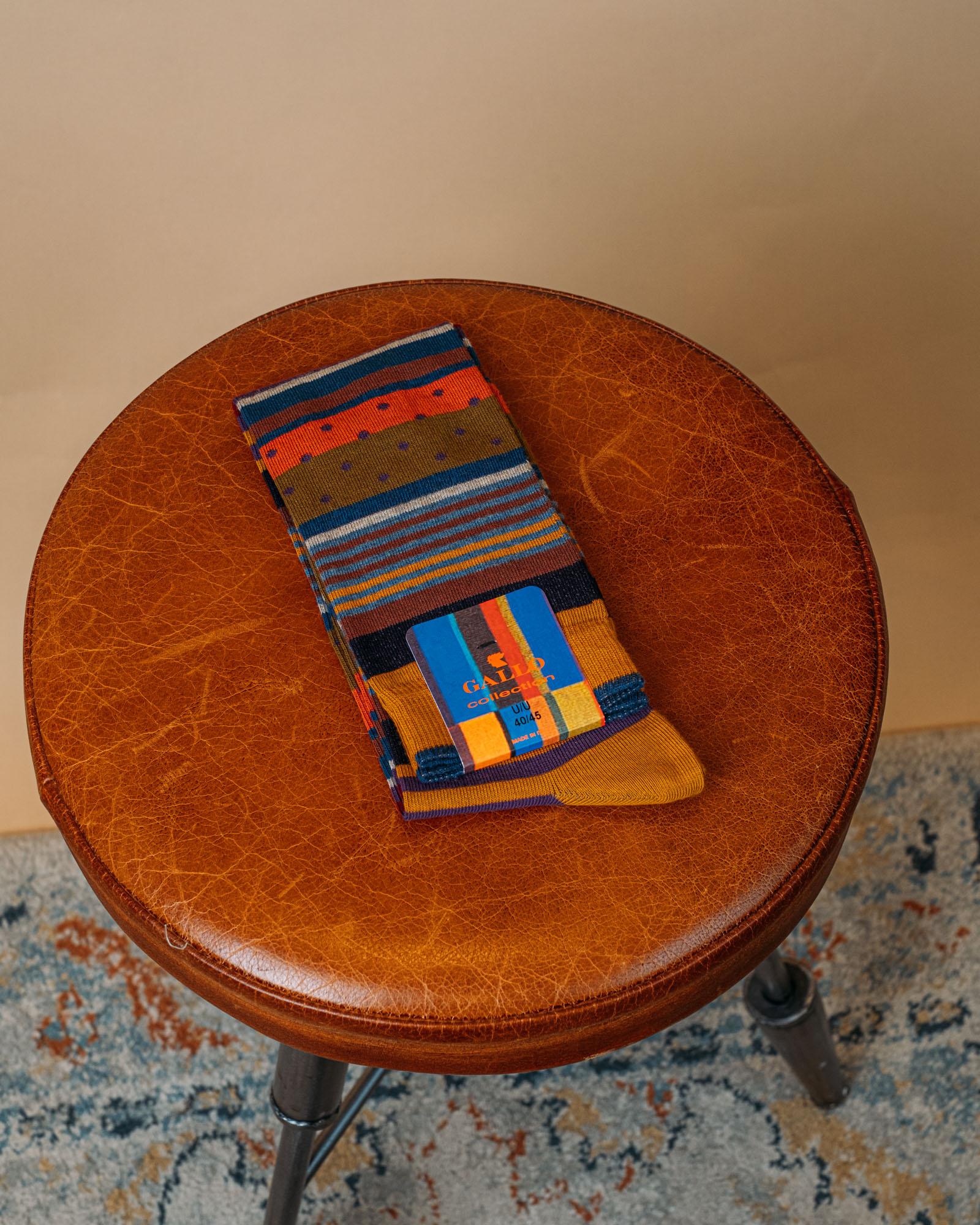 Calze Righe e Pois Mix AP512393 32652 Gallo 