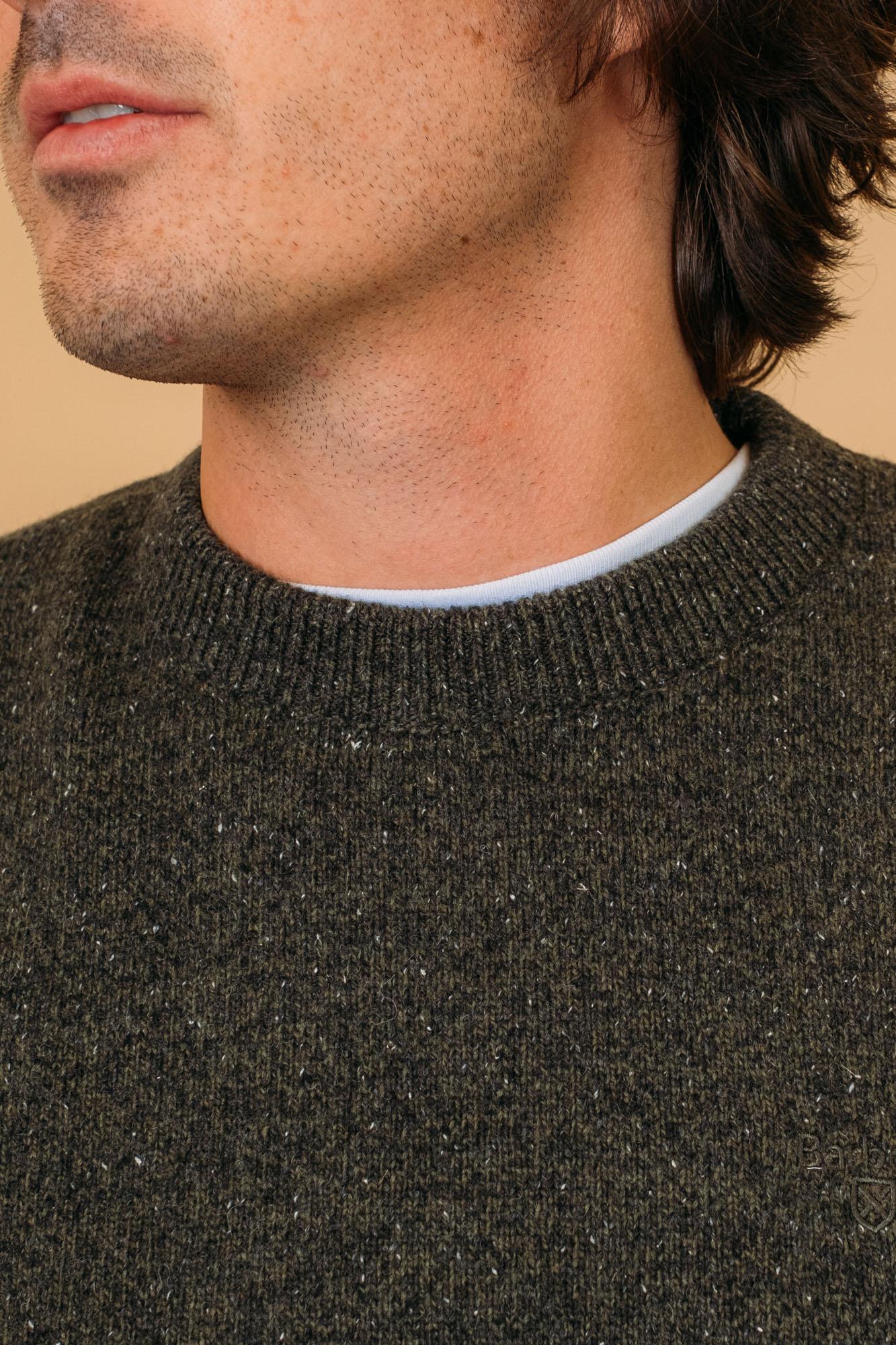 Essential Tisbury Crew MKN0844 GN79 Barbour