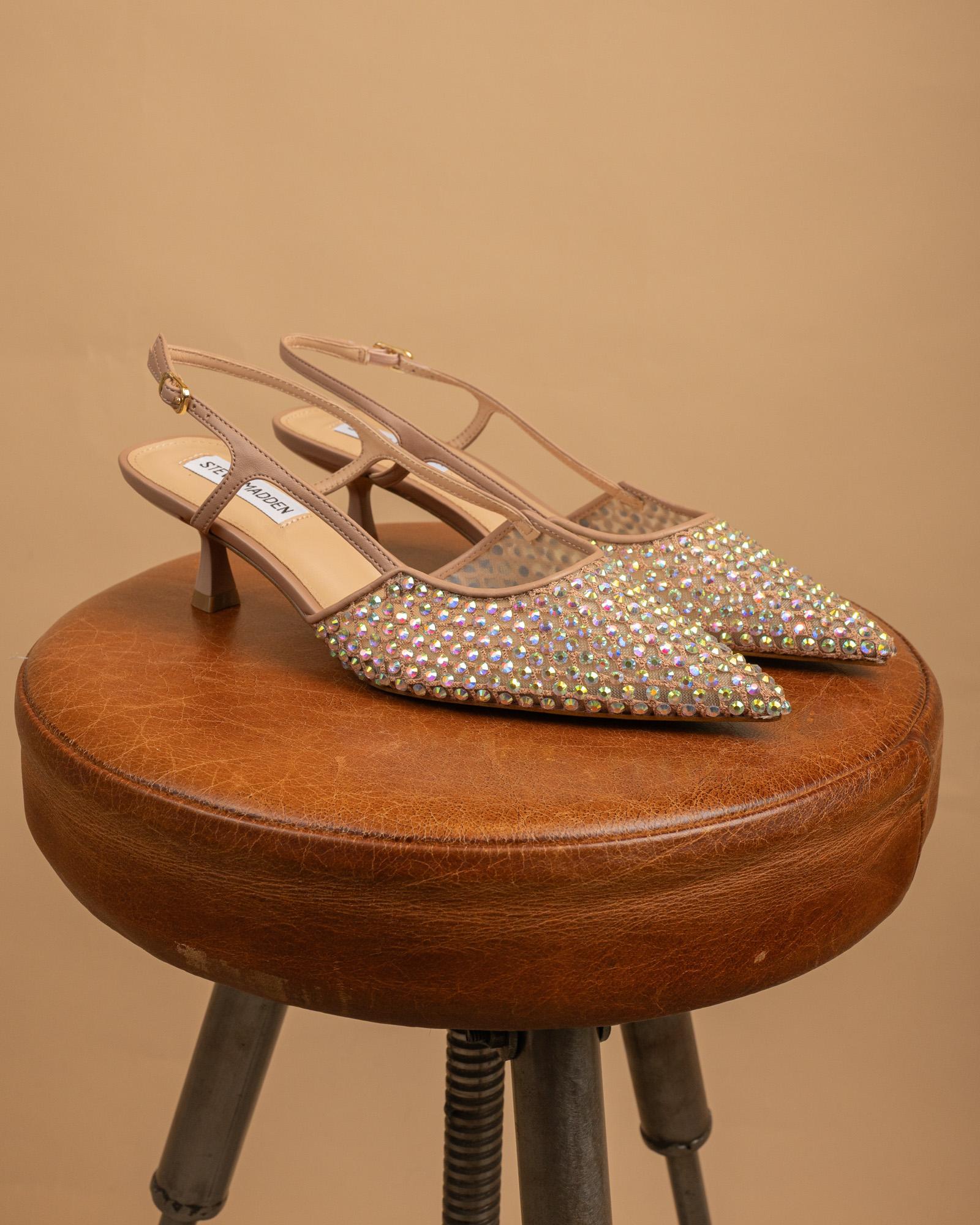 Slingback Legaci Clear Rhinestone SMSLEGACI 561 Steve Madden 