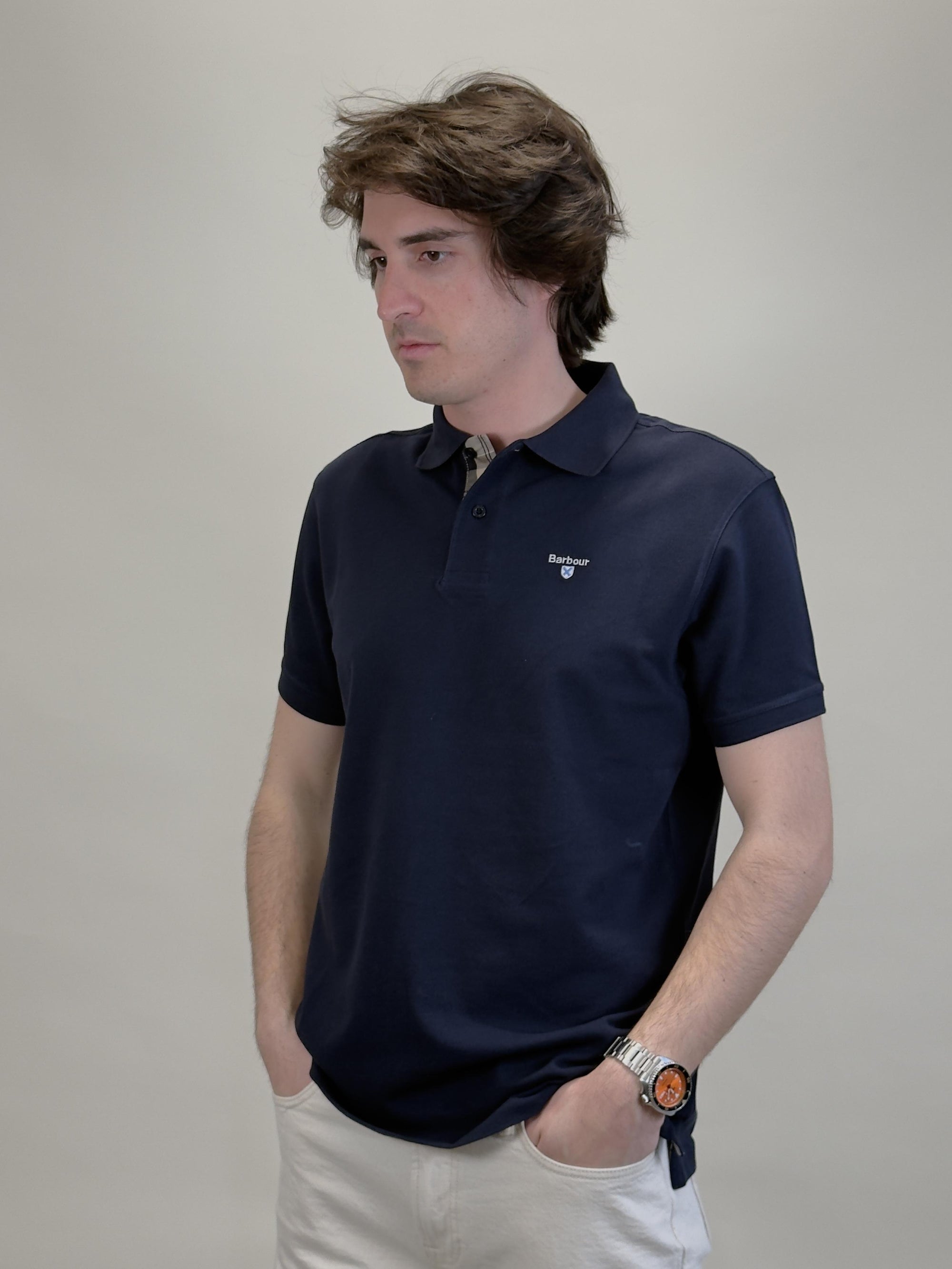 Polo Tartan Pique MML0012 NY31 Barbour