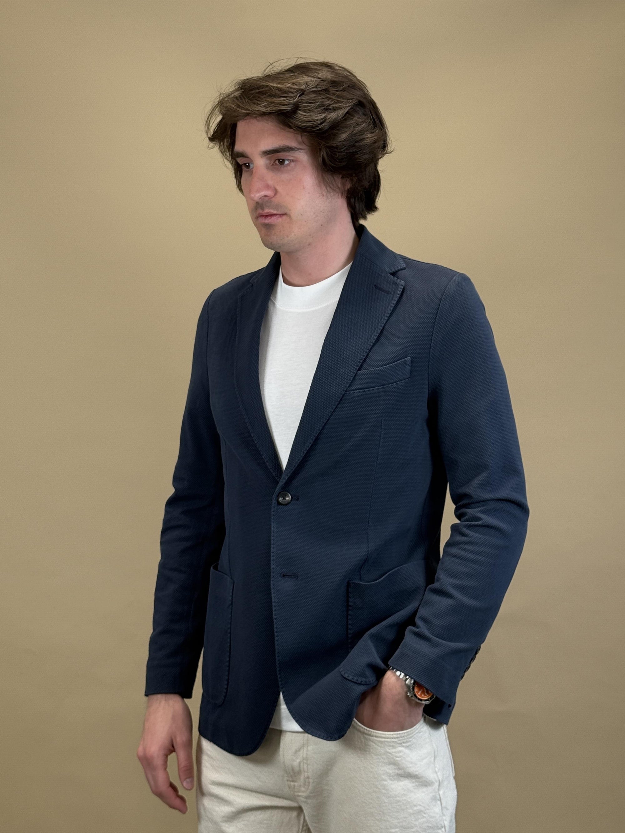 Giacca Oxford CN4696 447TO Circolo 1901 