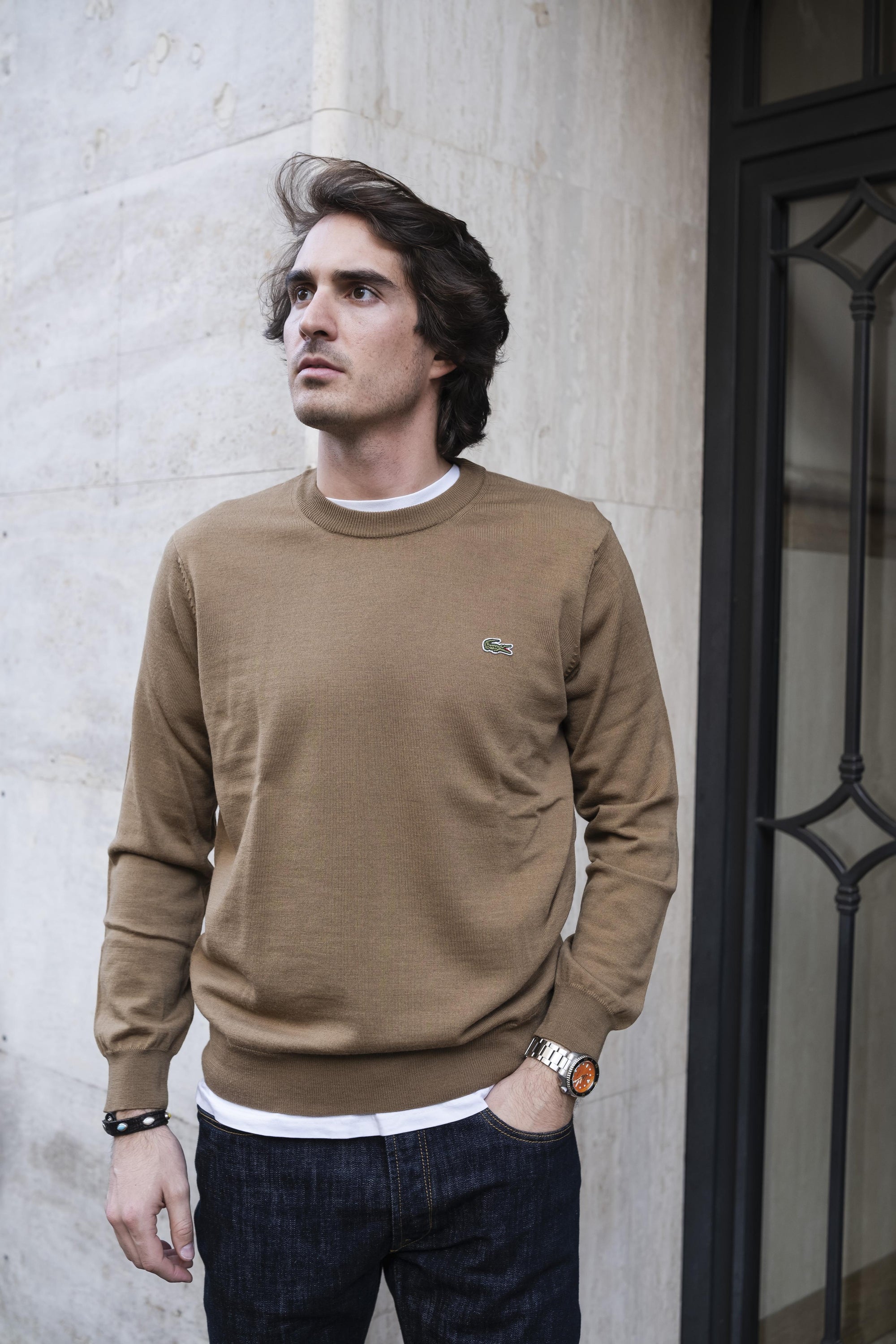 Pullover Misto Lana AH3225SIX COOKIE Lacoste 