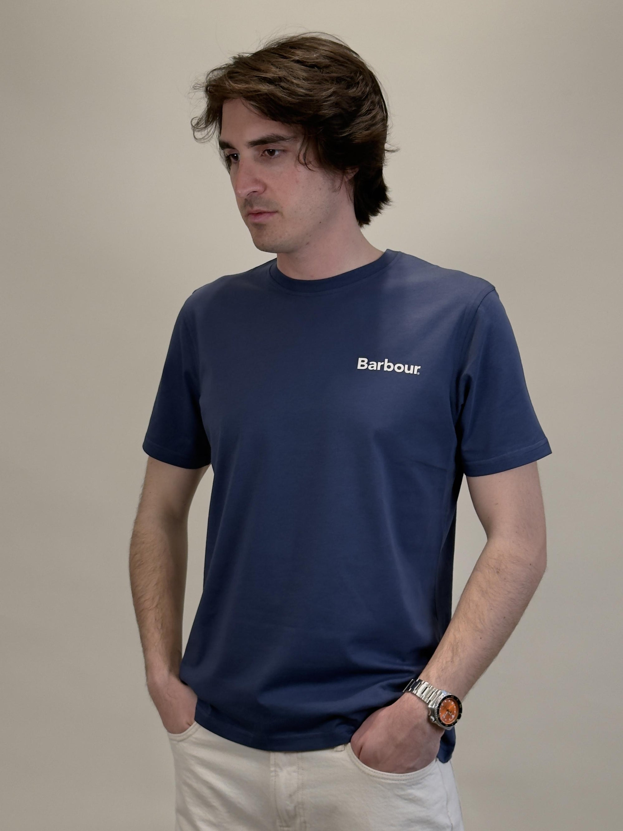 Camber Graphic T-shirt MTS1395 BU74 Barbour 