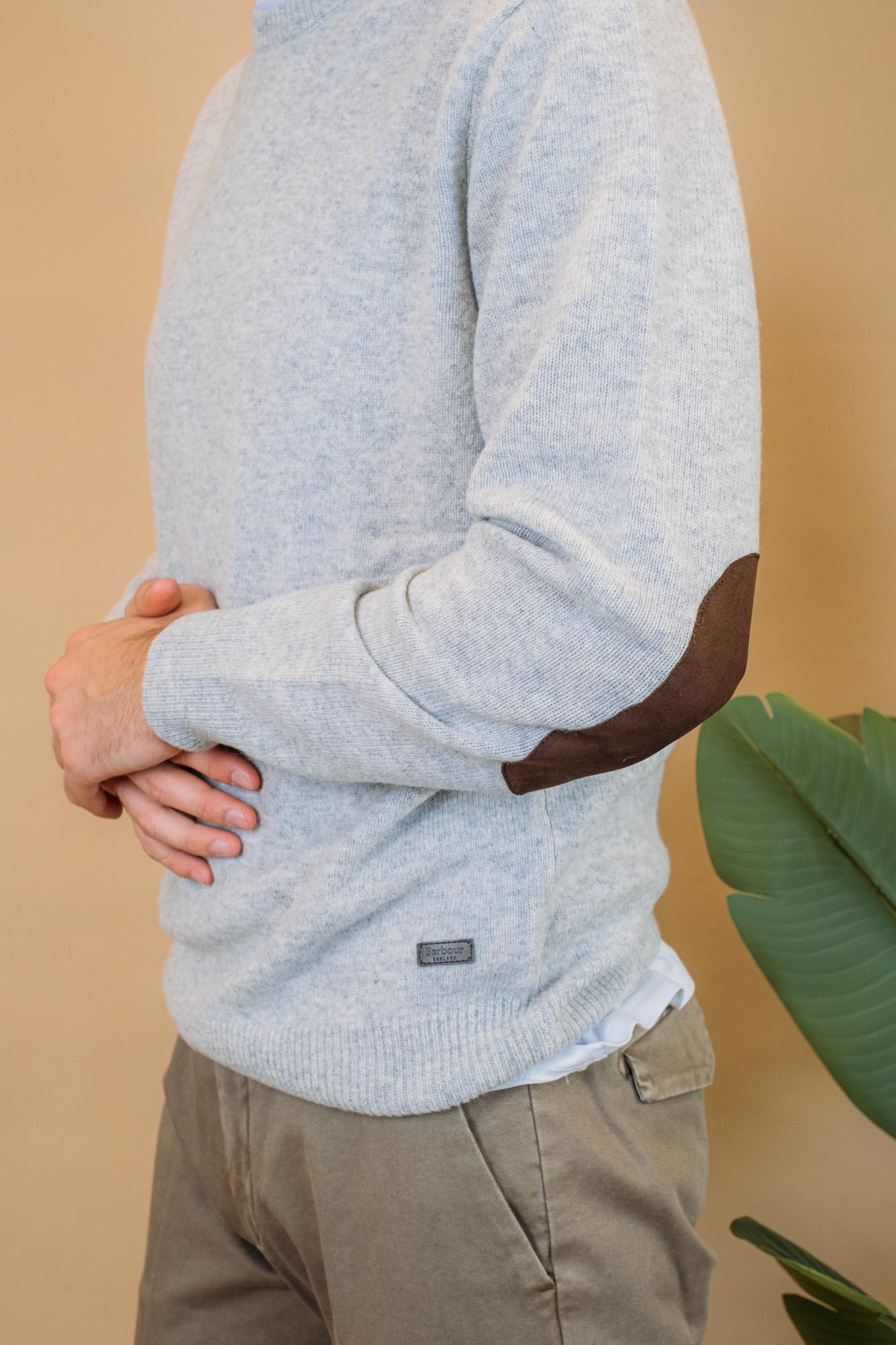 Essential Patch Crew MKN0584 GY31 Barbour