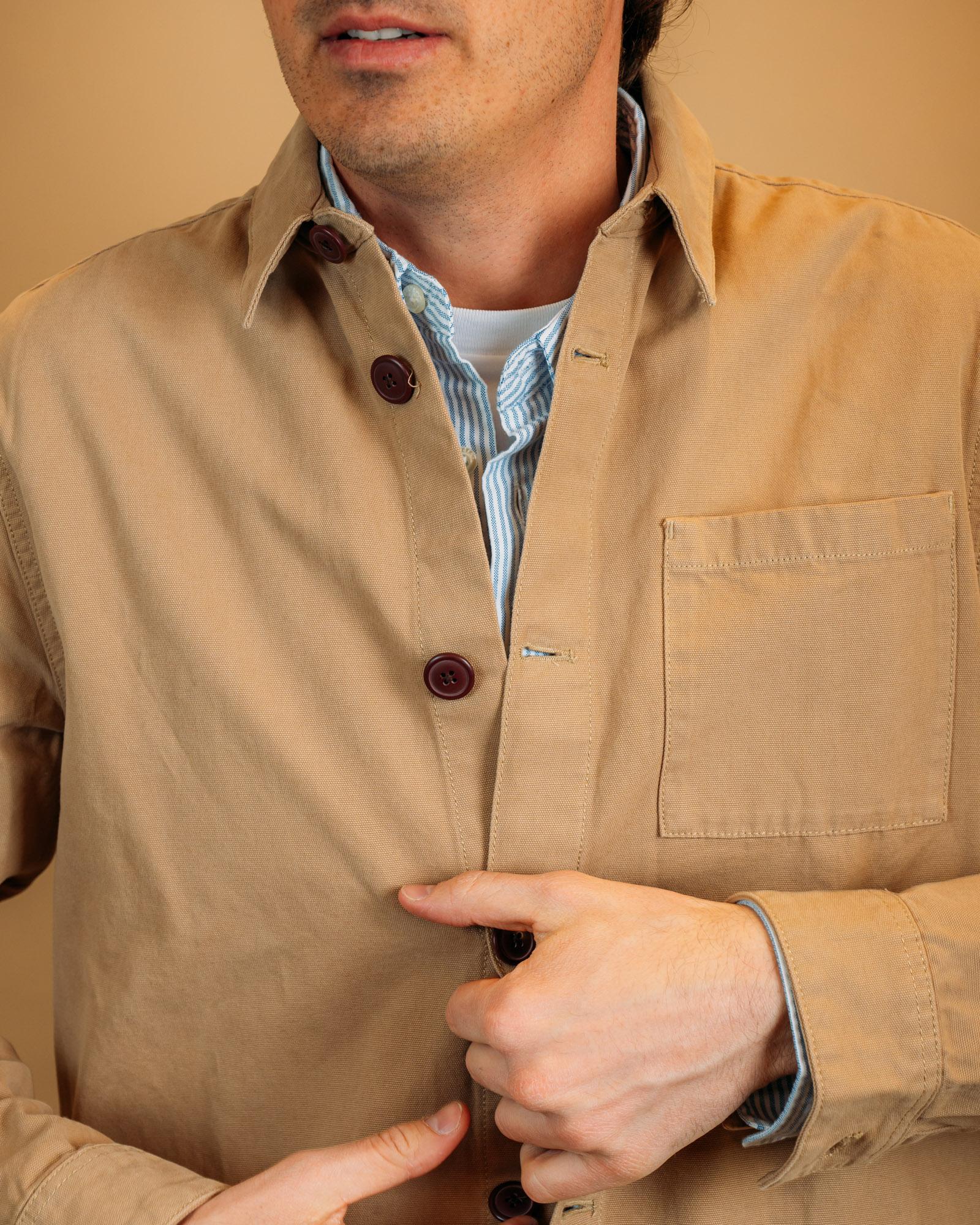 Overshirt Washed Stone MOS0281 ST17 Barbour 