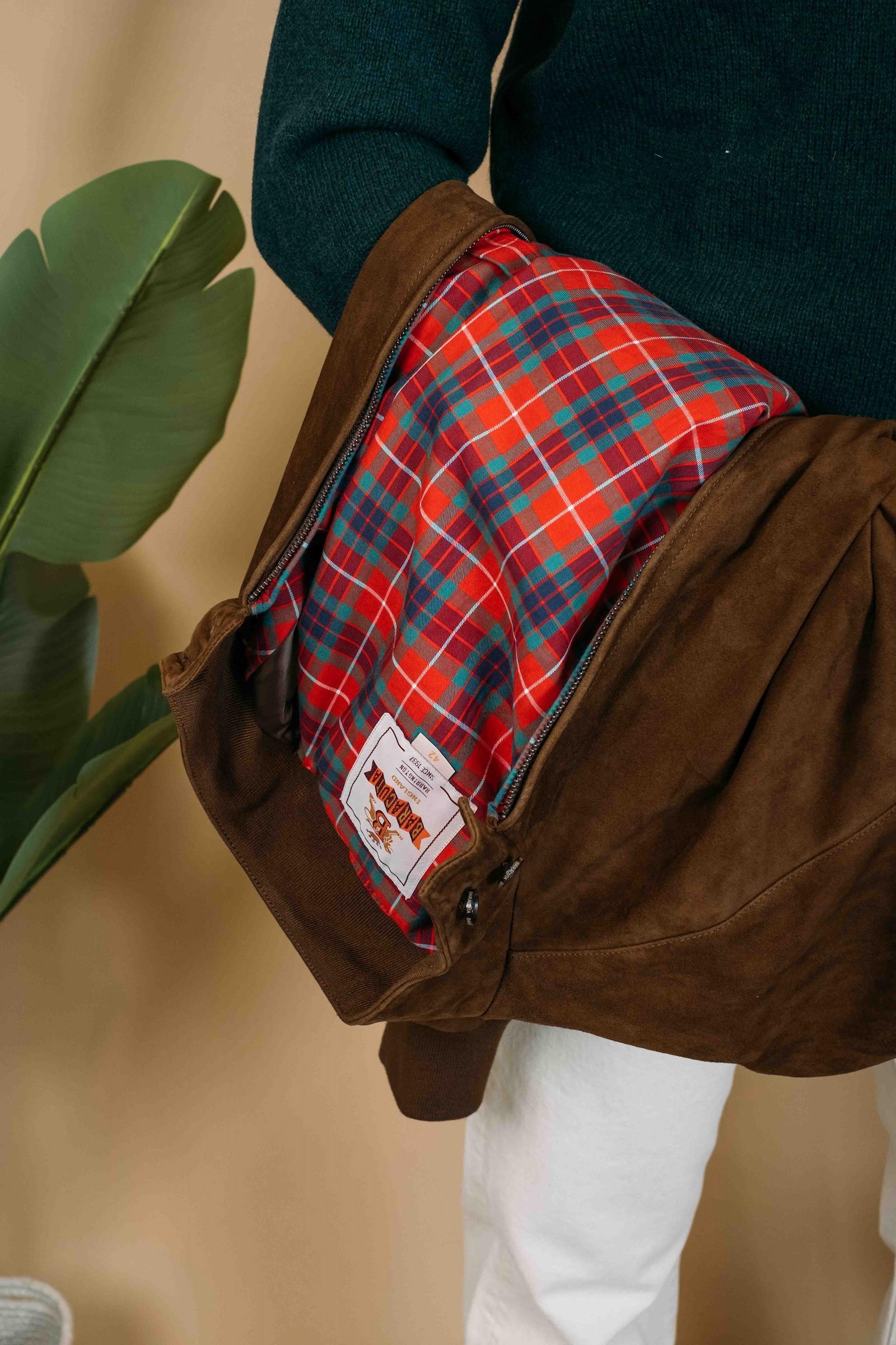 G9 In Pelle Scamosciata BRCPS0939 699 Baracuta 