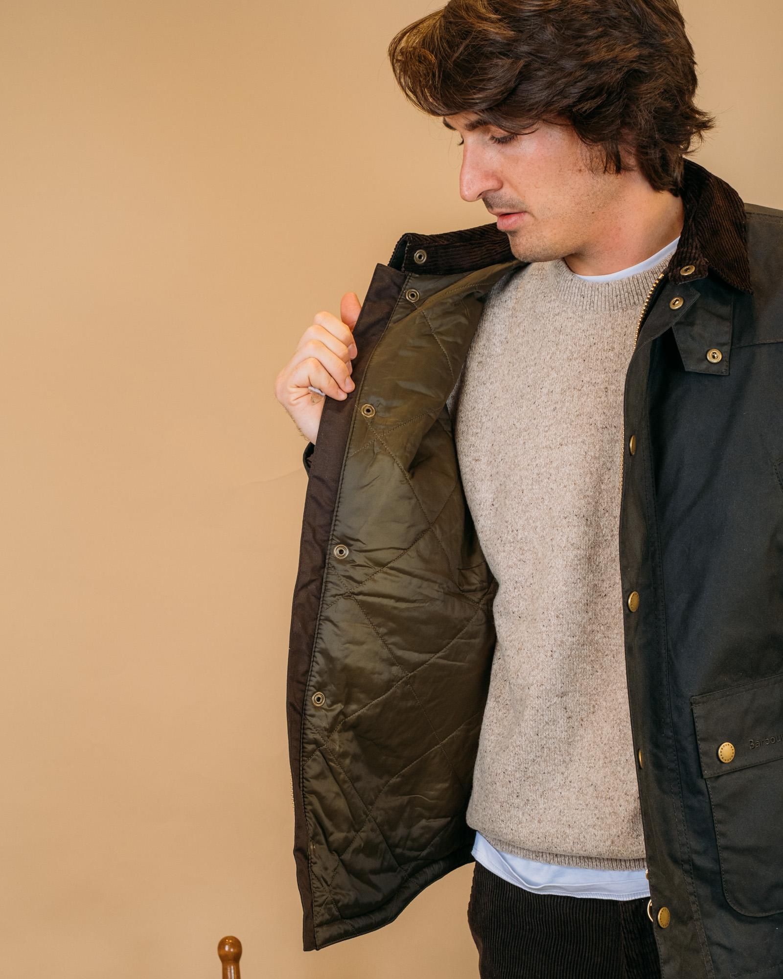 Reelin Wax Jacket MWX1106 SG51 Barbour