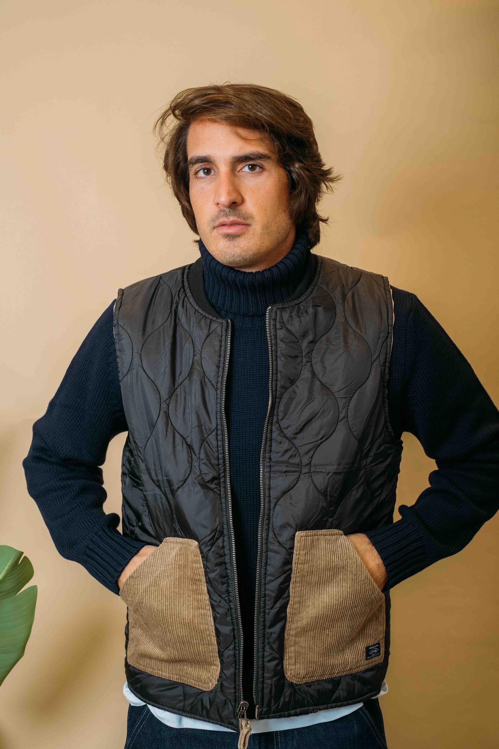 Gilet Martin Corduroy Doubleface MARTIN V05 5222 Impure