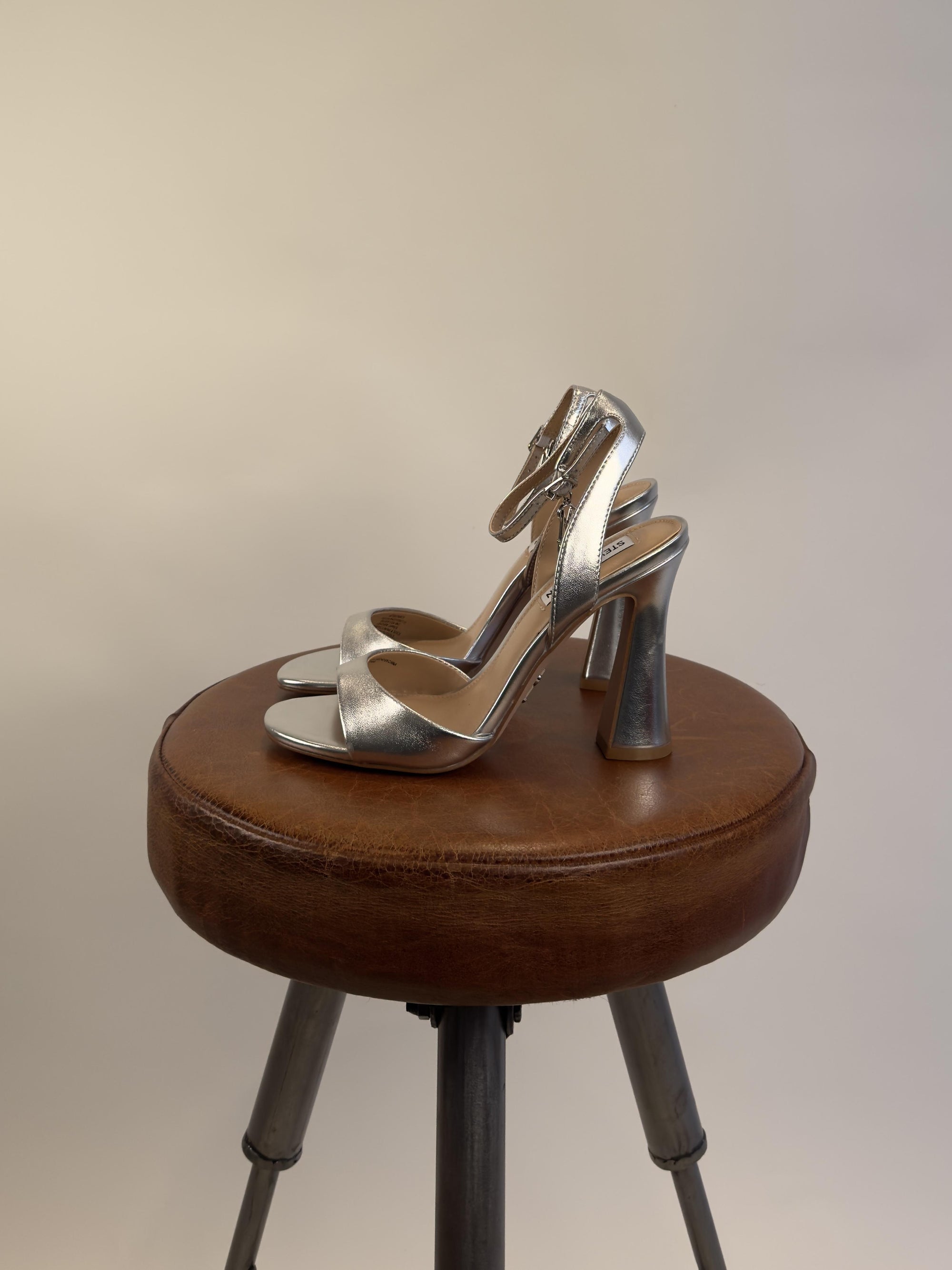 Sandalo After Party SMSAFTERPARTY47 SILVER LEATHER Steve Madden 