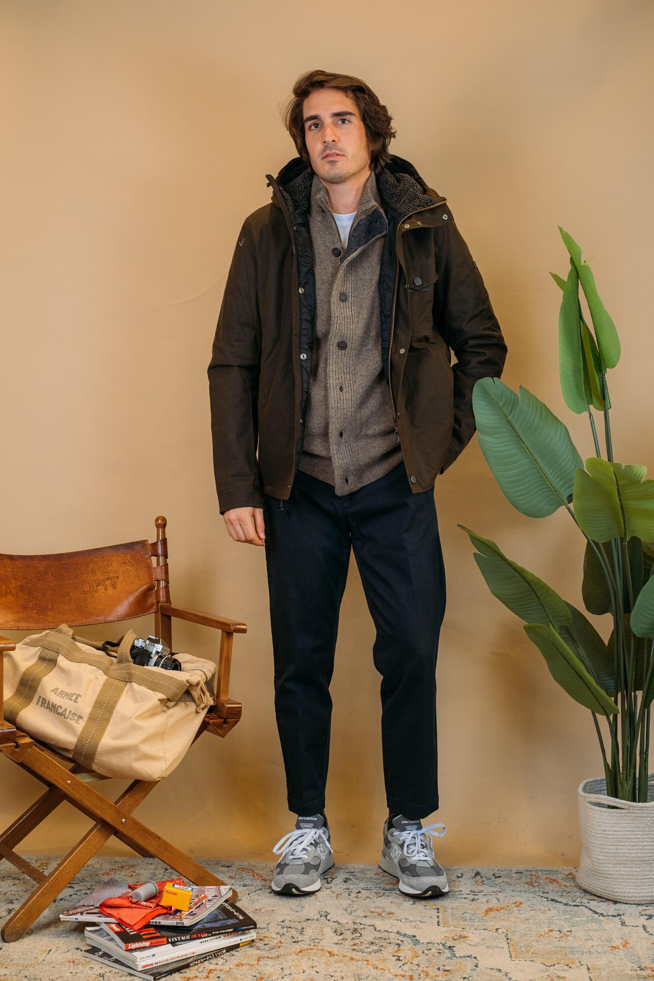 Kevlar Wax Jacket MWX1372 OL51 Barbour International 