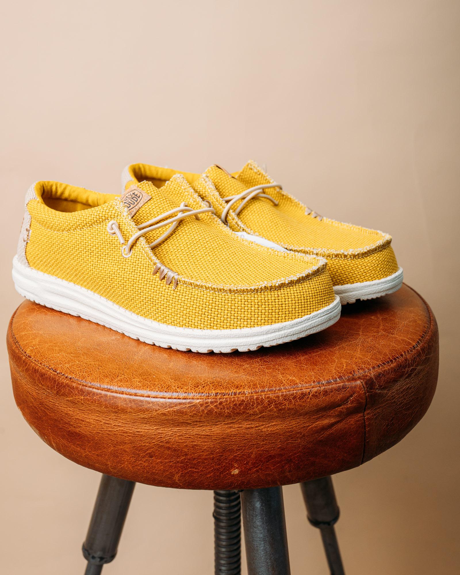 Scarpe Wally Braided Golden Yellow 40003 77H Hey Dude 