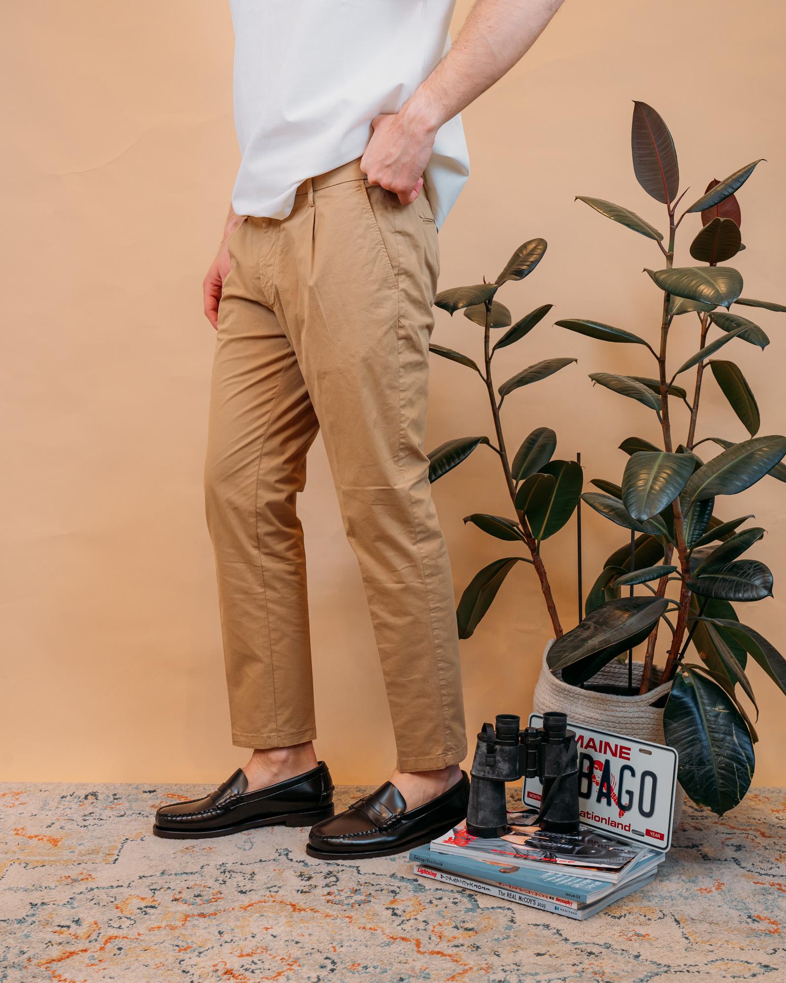 Pantaloni Riccardo Beige RICCARDO BE Be Able 