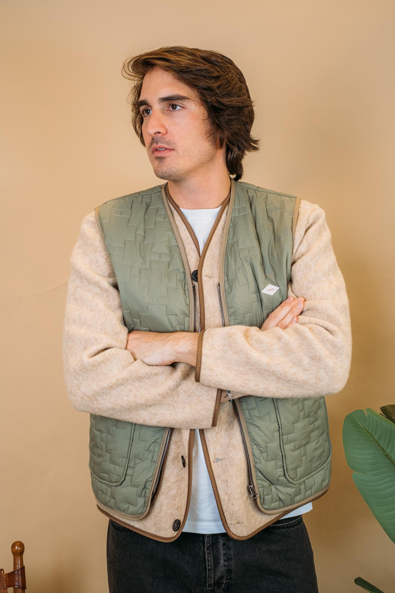 Gilet Rail Zip RAIL ZIP PICKLE Wooden 