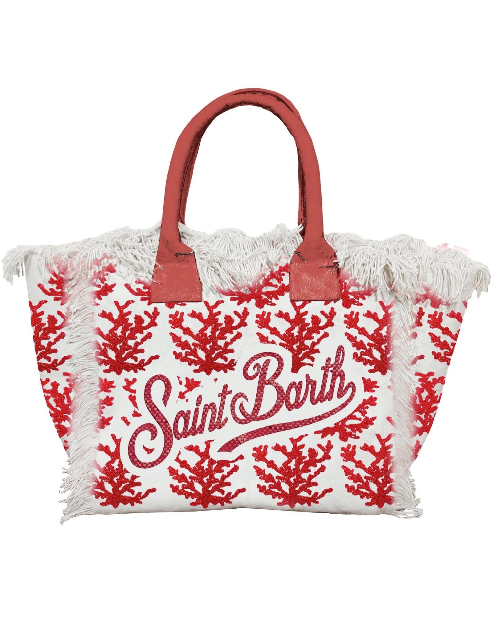 Borsa Vanity Rug Coral VANI024 08374L MC2 Saint barth 