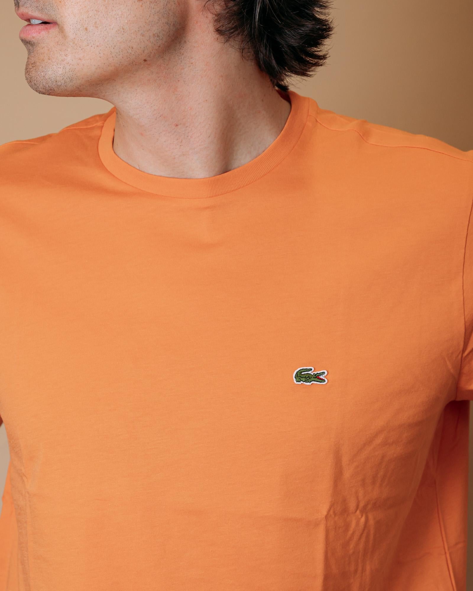 T-shirt Pima Mandarino TH6709 IY0 Lacoste 