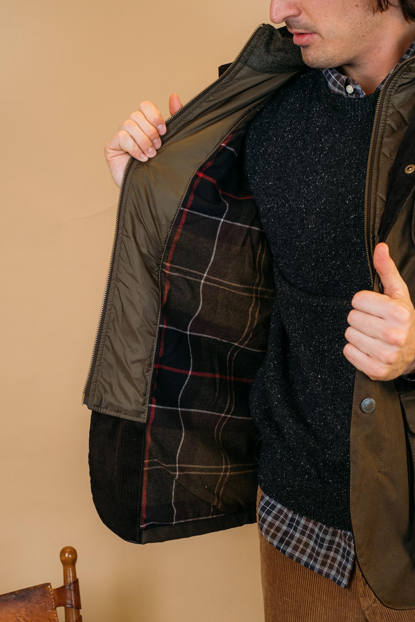 Ogston Wax Jacket MWX0700 OL51 Barbour 
