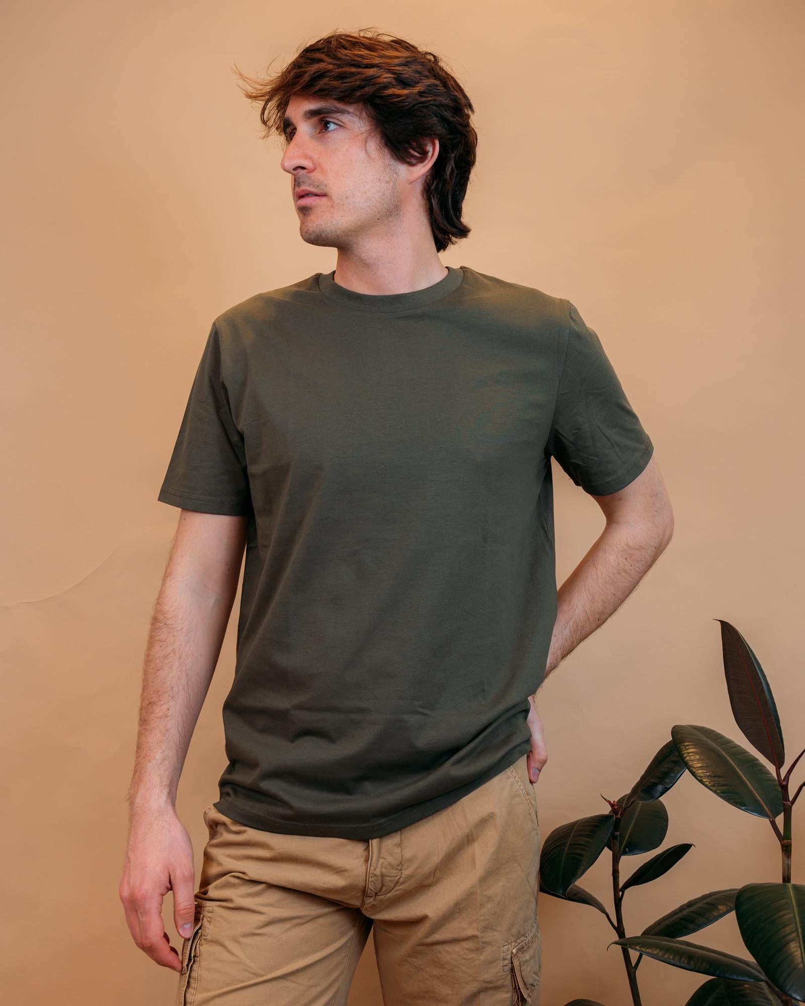 T-shirt Travis Tee Khaki STTU169 C223 Gaffi 