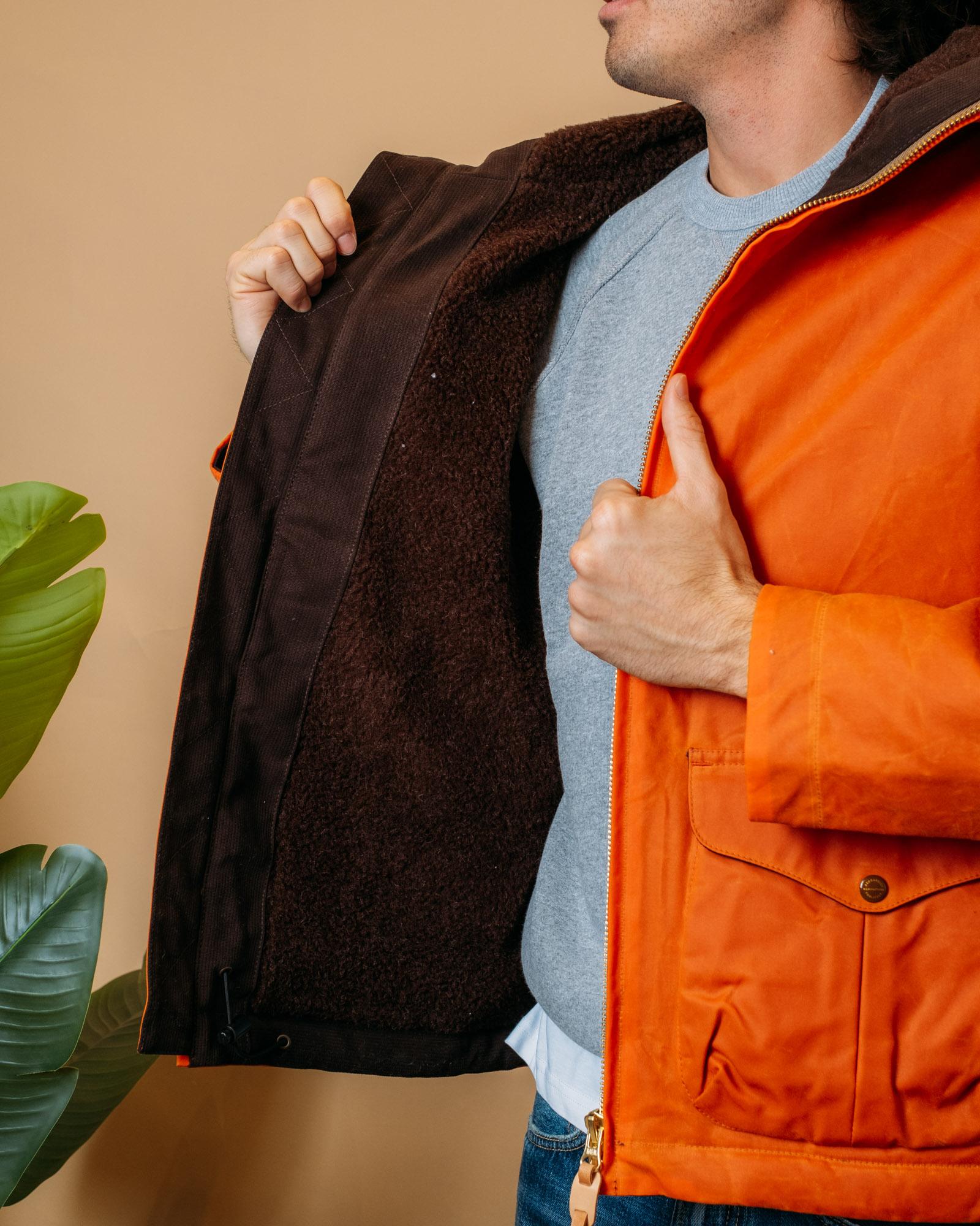 Blazer Coat 7066-WX ORANGE Manifattura Ceccarelli 