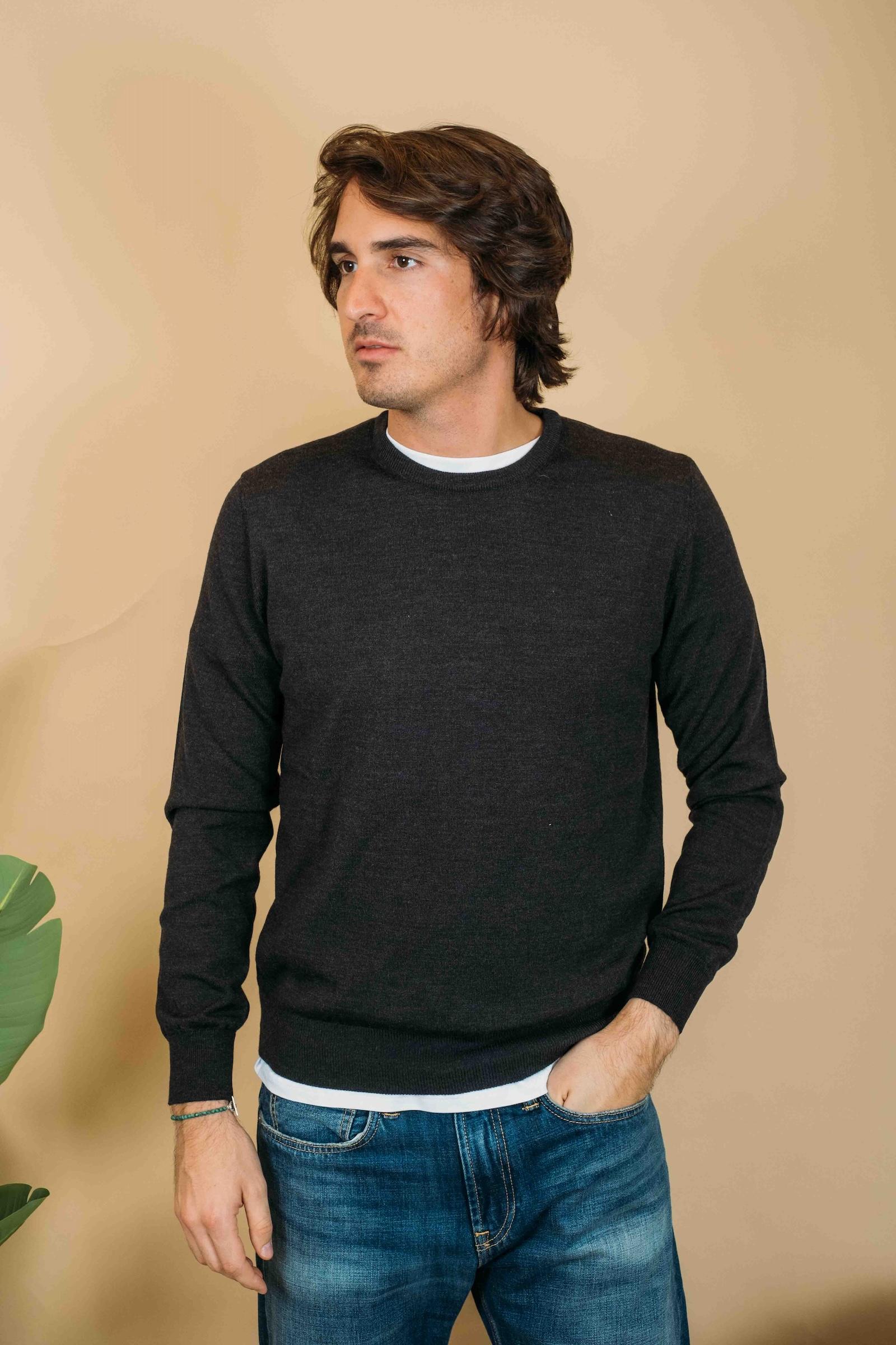 Maglia Lana Merinos 1859000 708 Gaffi 