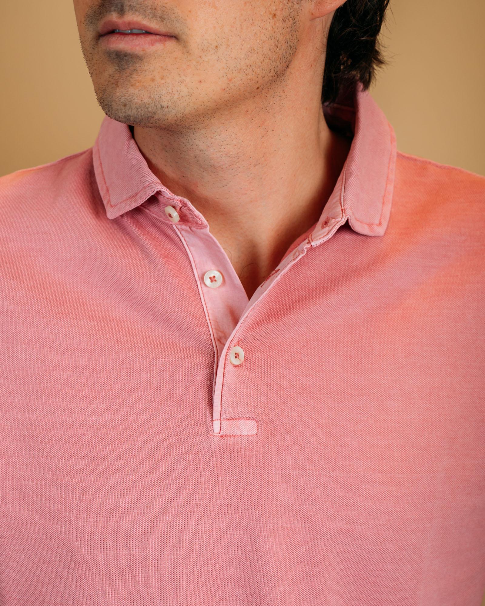 Polo Peter Pink OMPIQ C75 Impure 