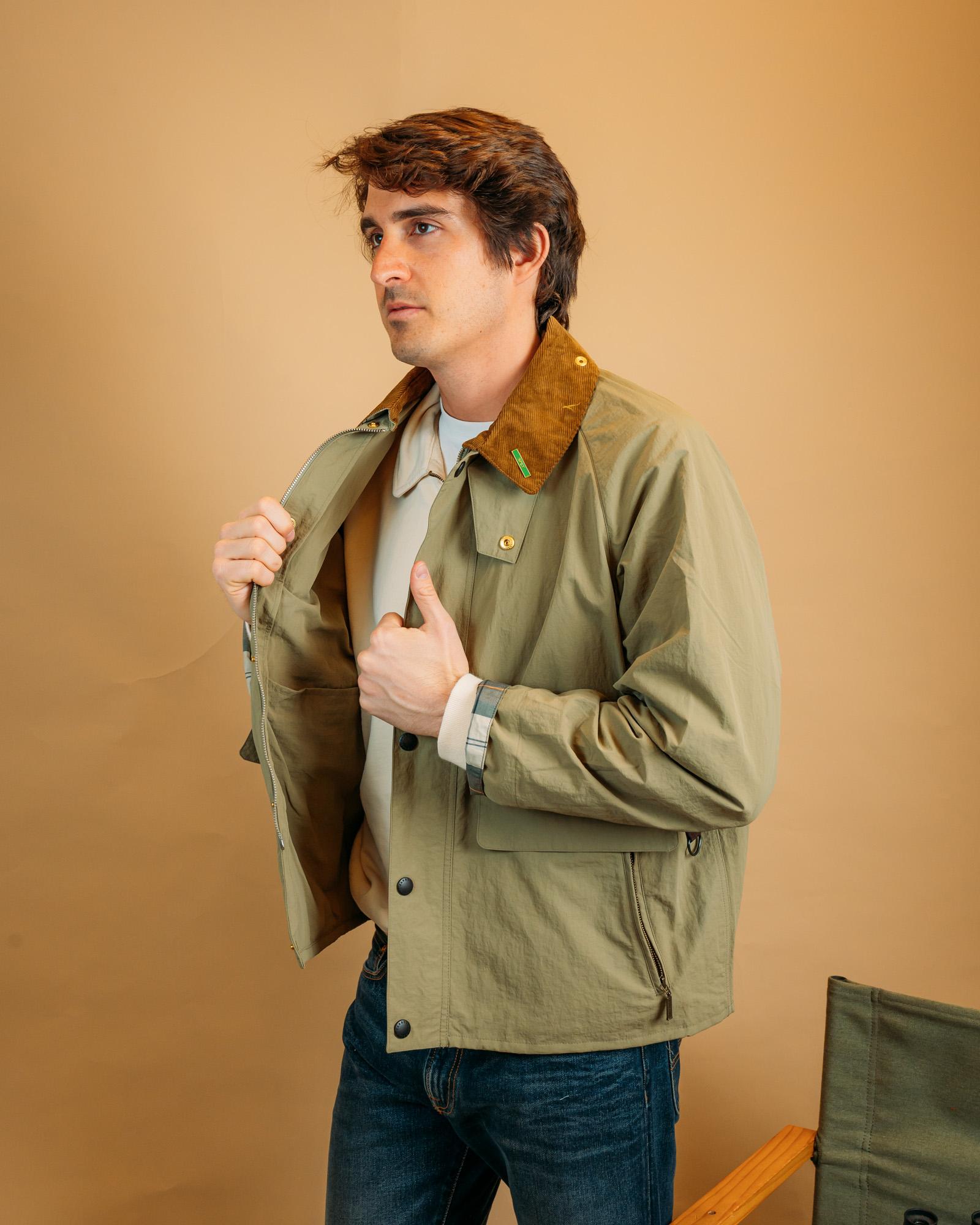 Giacca Spey Icons Bleached Olive MCA1093 OL11 Barbour 