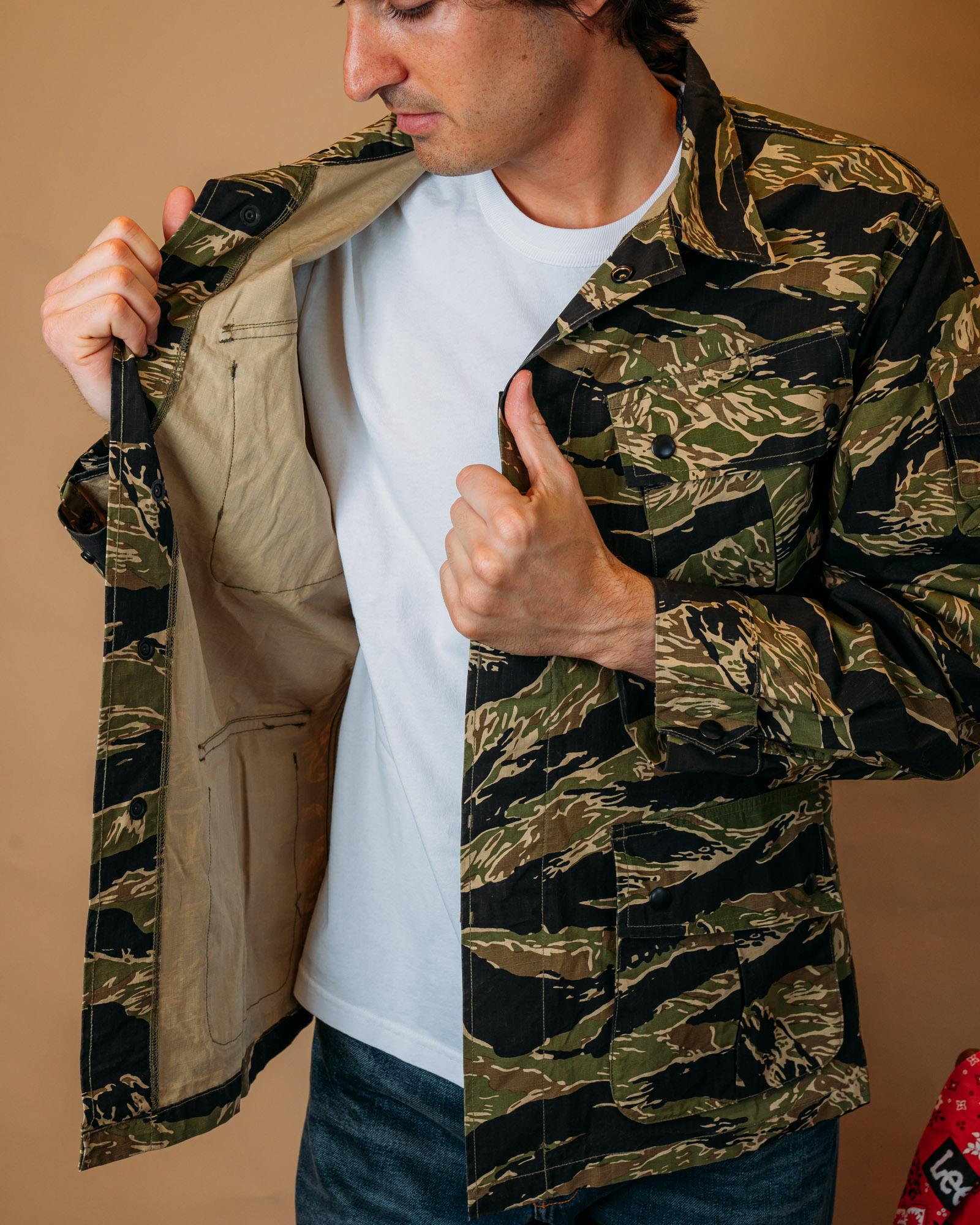 Giacca Jungle Fatigue Stripe Camo TSCTJFJ UNICA Bennet Works 