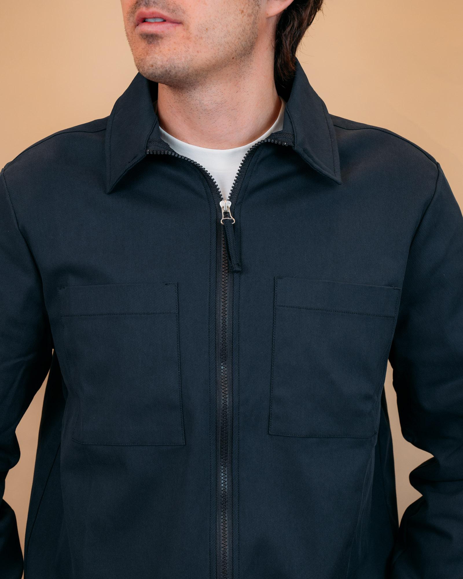 Overshirt Aidan Blu AIDAN BL Wooden 