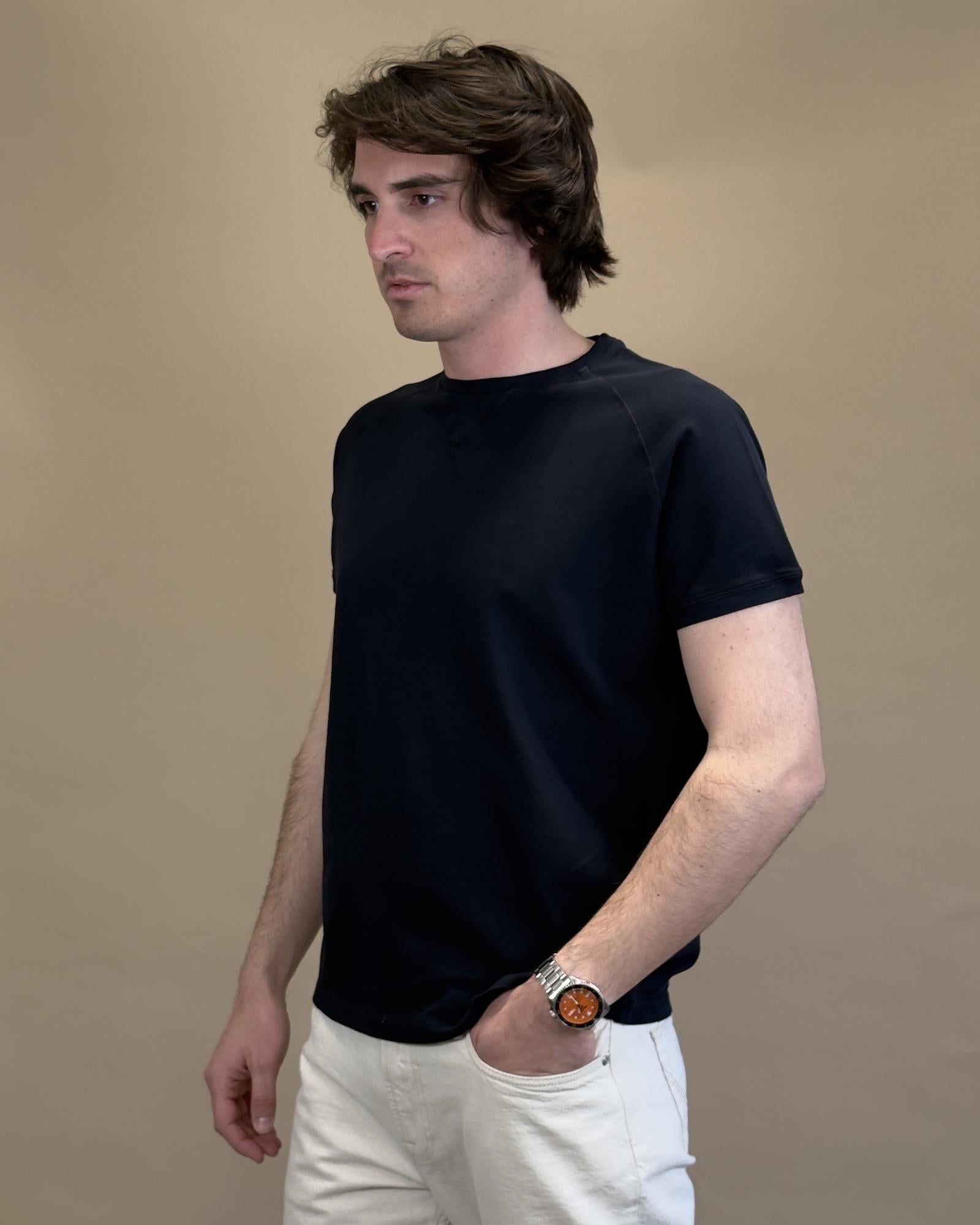 T-shirt in Piquet BLKM1006-03 D.N Bl'ker