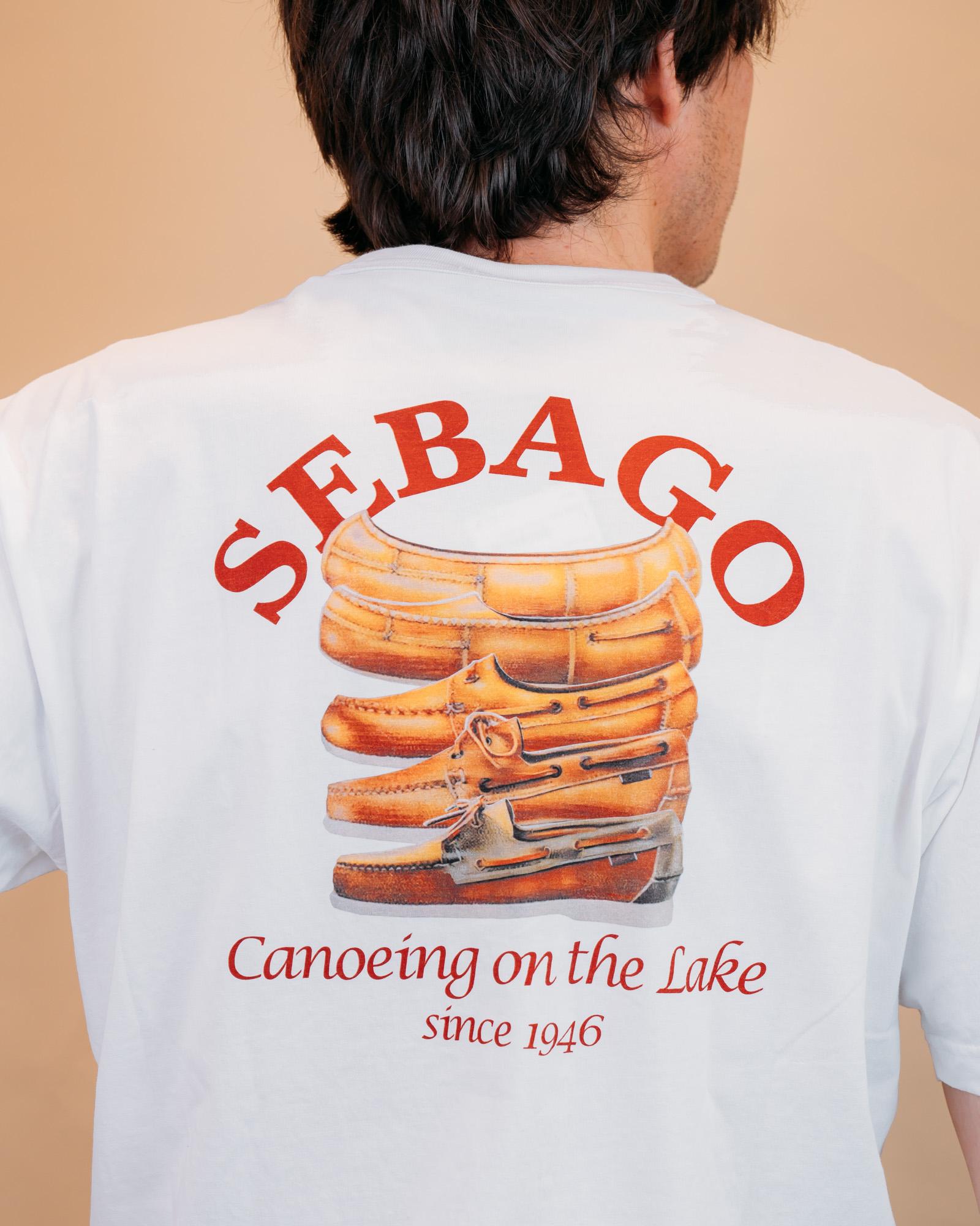 T-shirt Sebagodock Tee White 75121QW 001 Sebago 