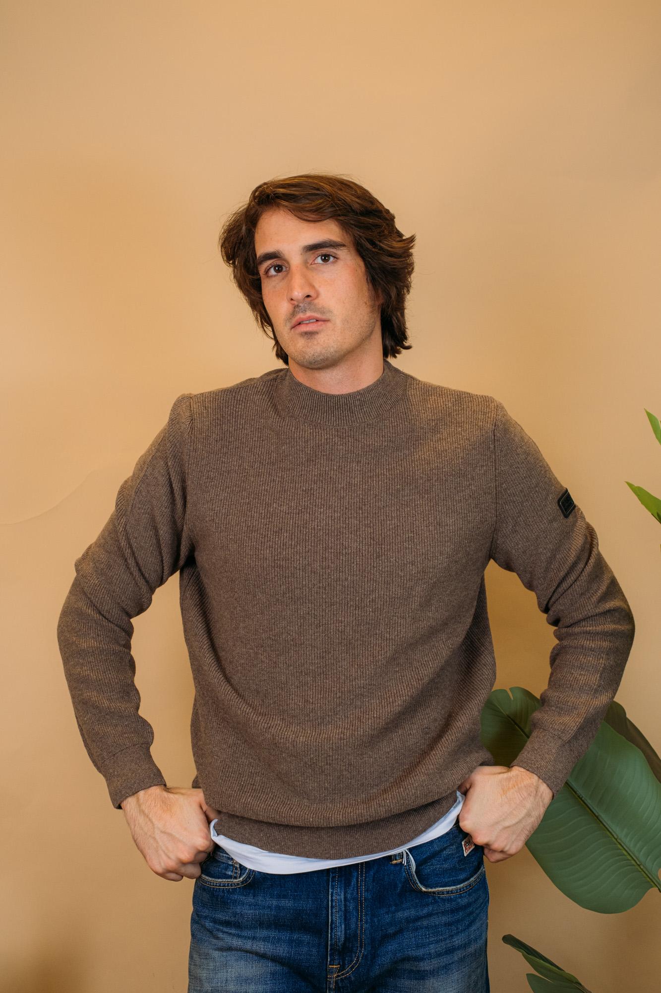 Crawley Crew Jumper MKN1611 ST59 Barbour International 