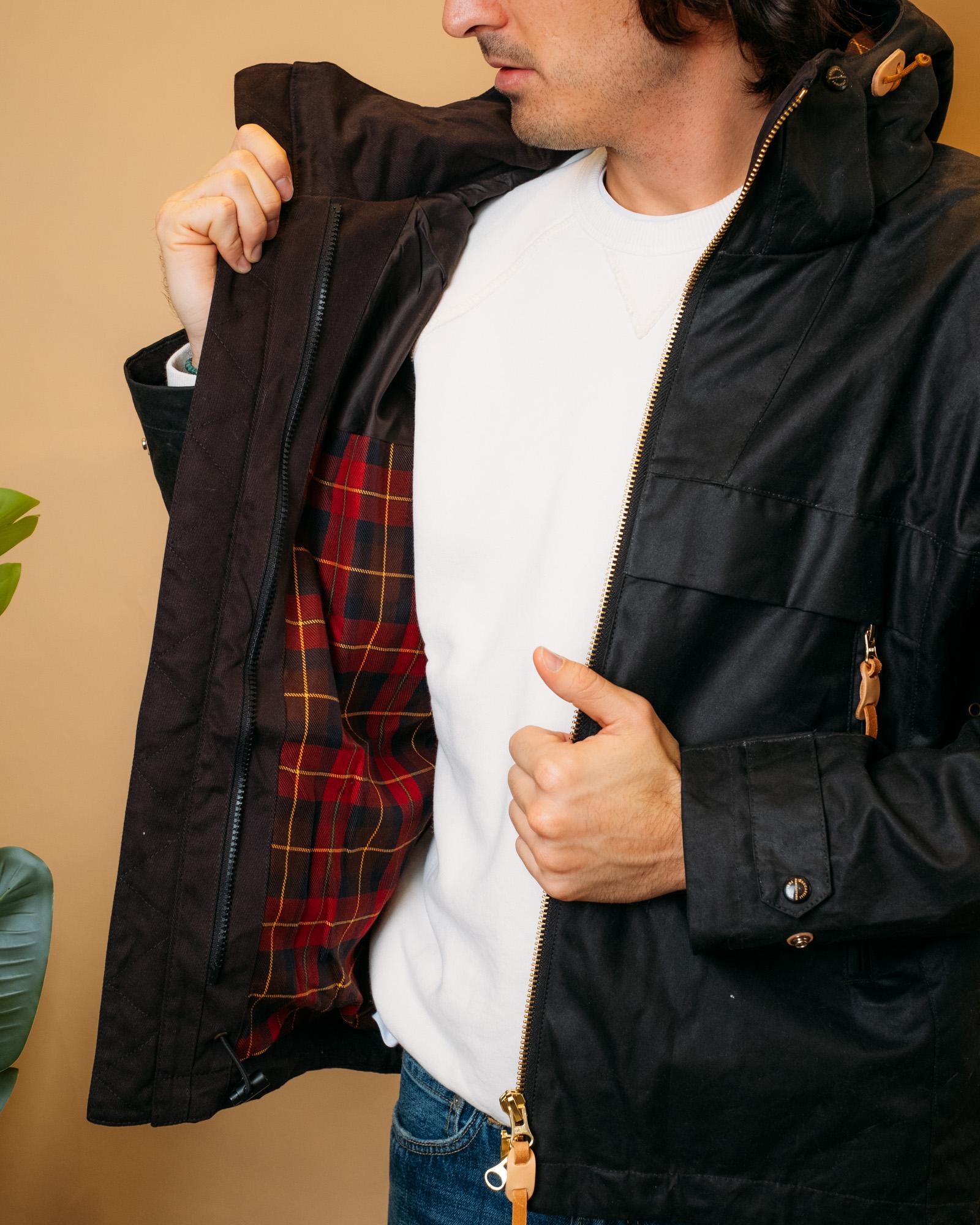 Trekking Jacket W7085-WX BLACK Manifattura Ceccarelli 