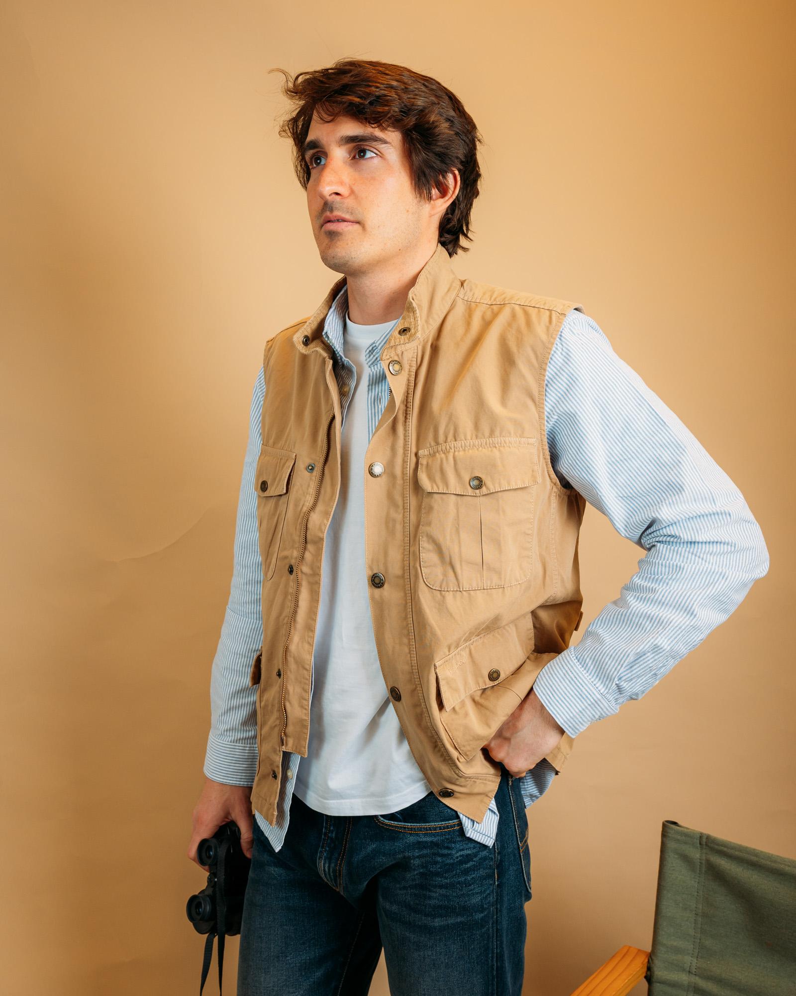 Gilet Corbridge Stone MGI0284 BE31 Barbour 