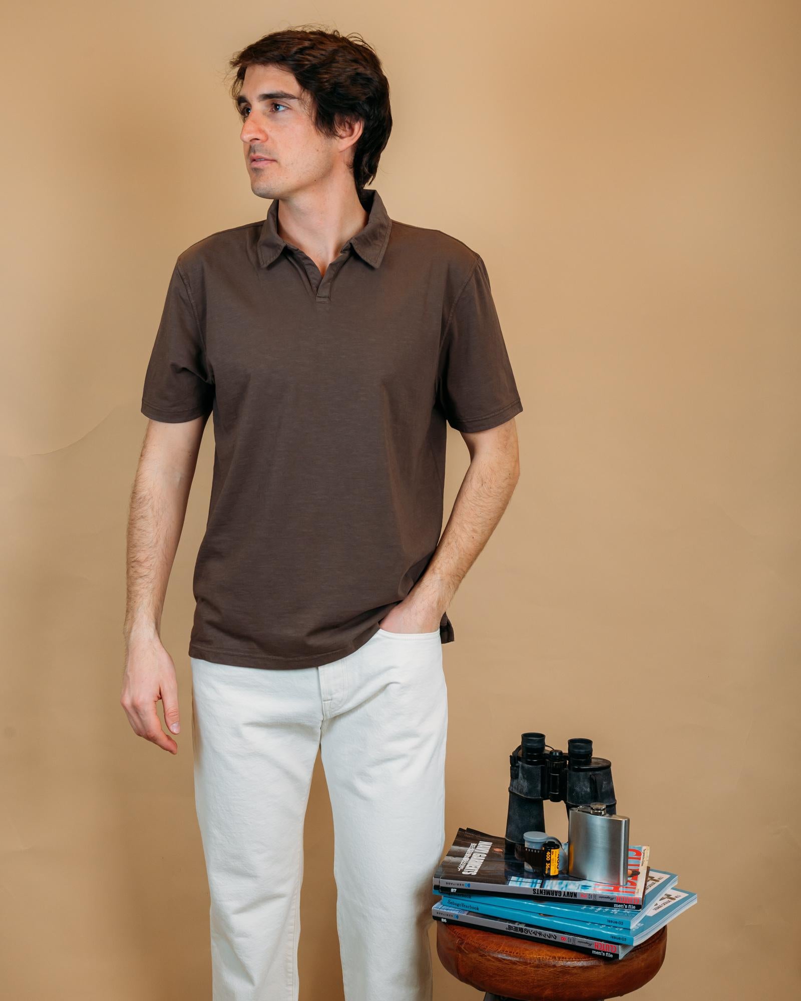 Polo Long Island Brown BLKM2006 BR Bl'ker 