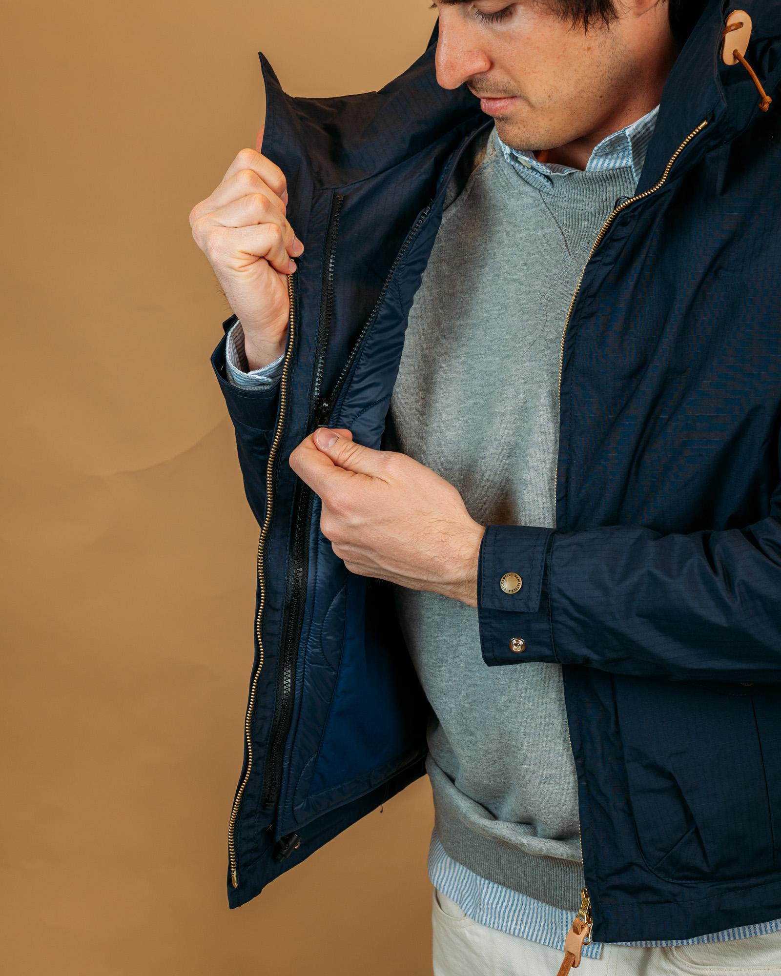 All Seasons Blazer Coat Navy 6038 NA Manifattura Ceccarelli 