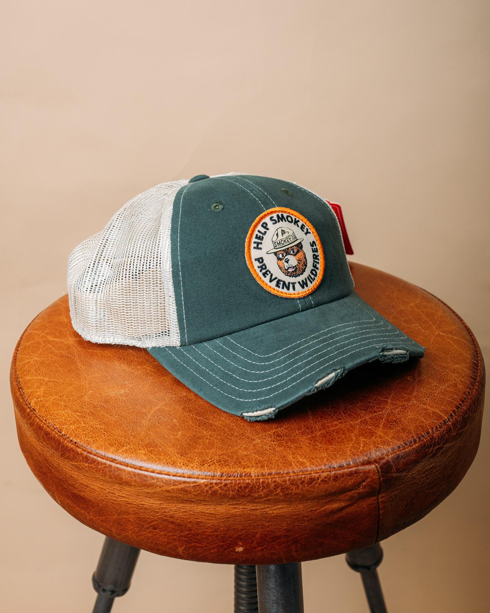 Cappello Smokey The Bear Stone Green 23001_SBEA unica American Needle 