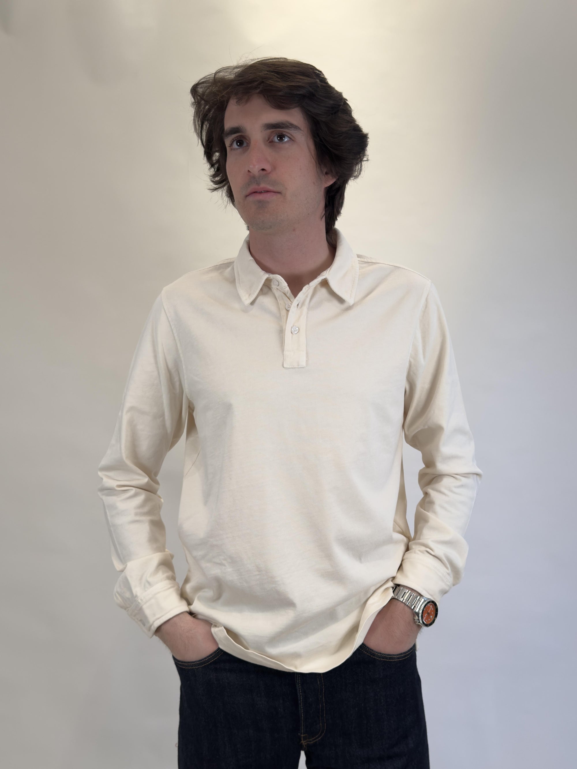 Polo Manica Lunga L6 BU Seadog