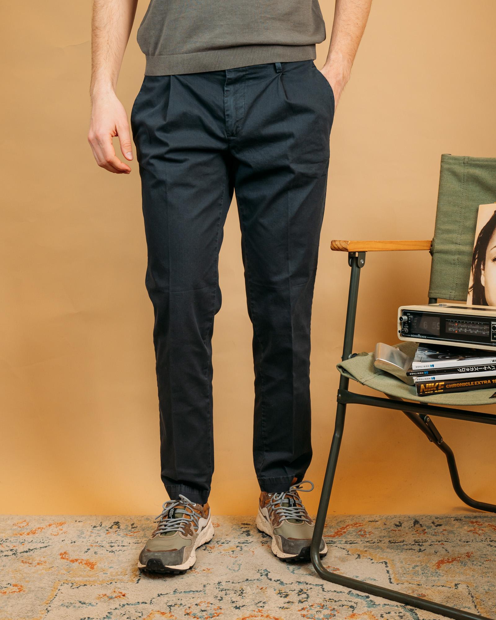 Pantaloni Chicago Navy GACHI8378WS26 016 Gaffi 