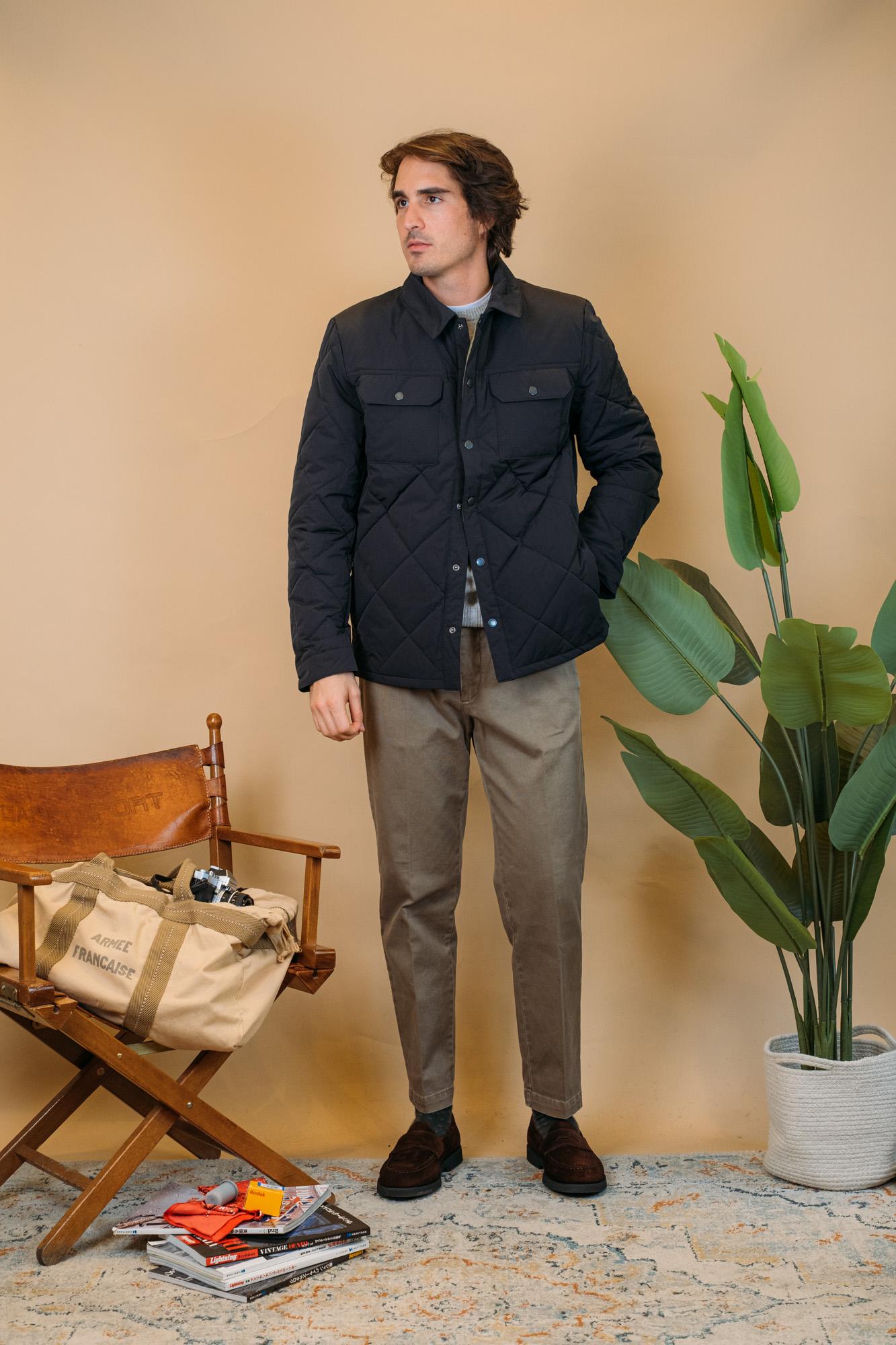 Axwell Puffer Jacket MQU1871 BK11 Barbour International